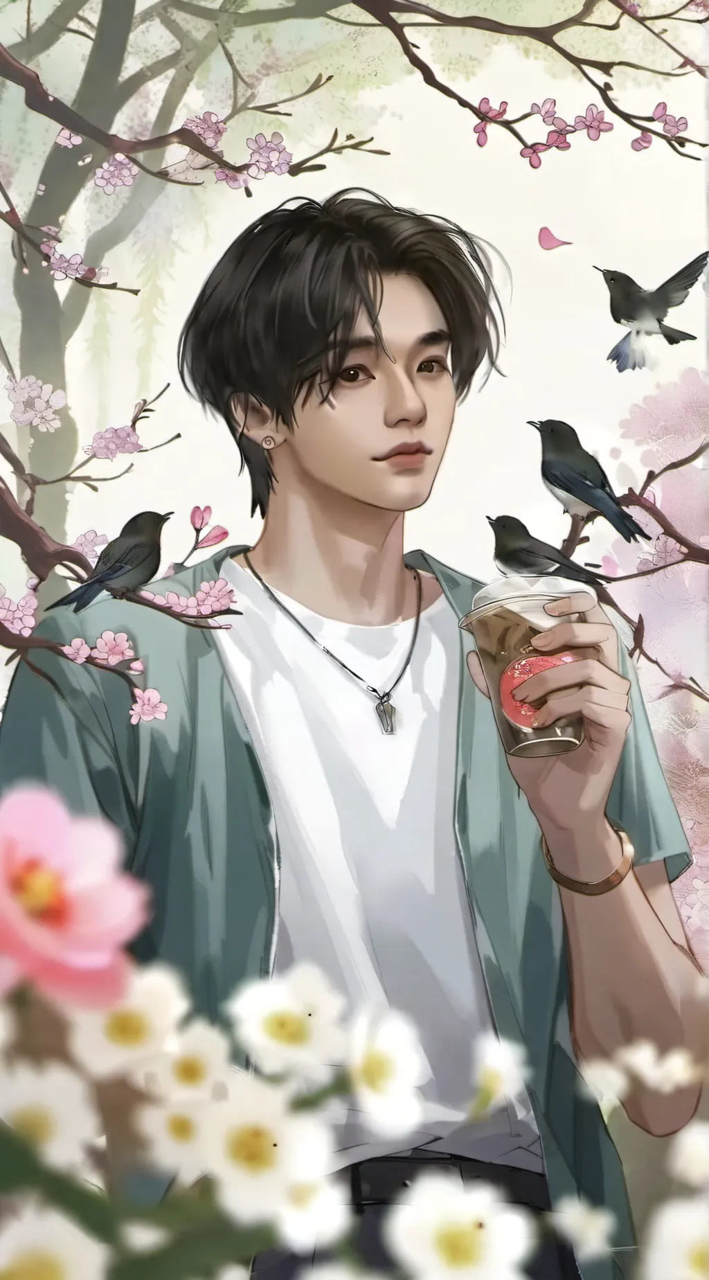 ai character: Oliver background