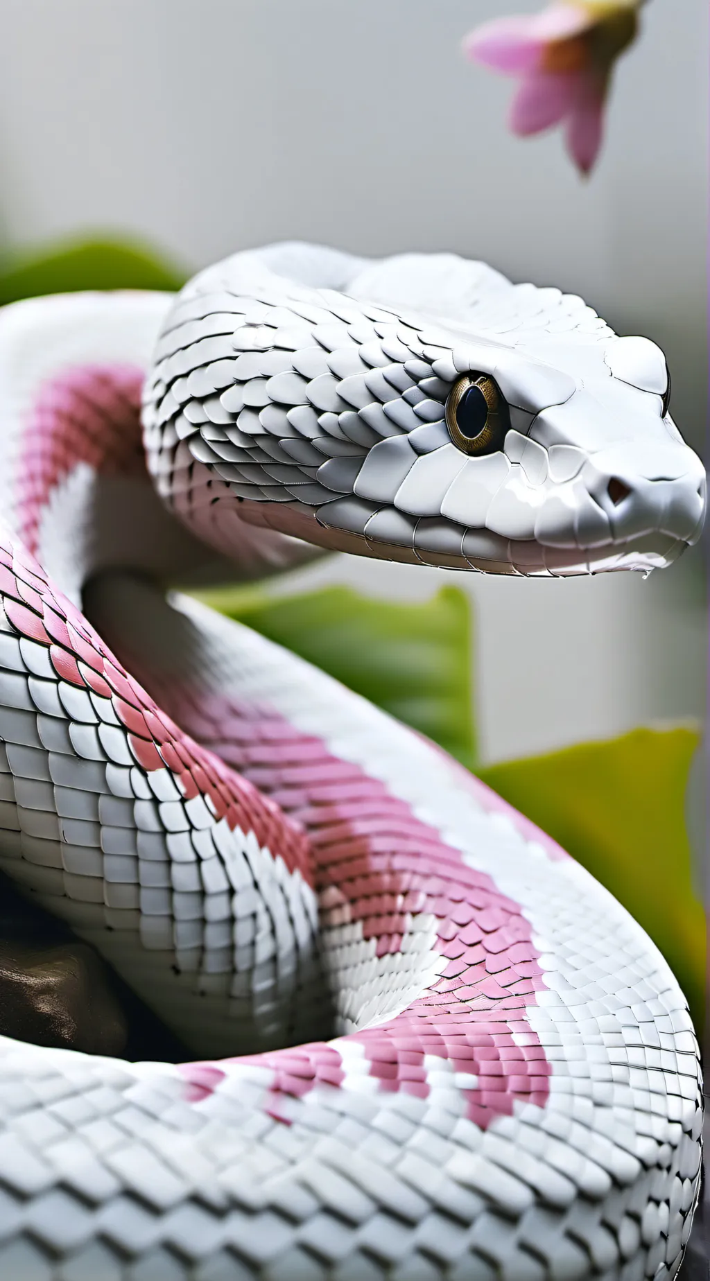 ai character: Snake experiment background
