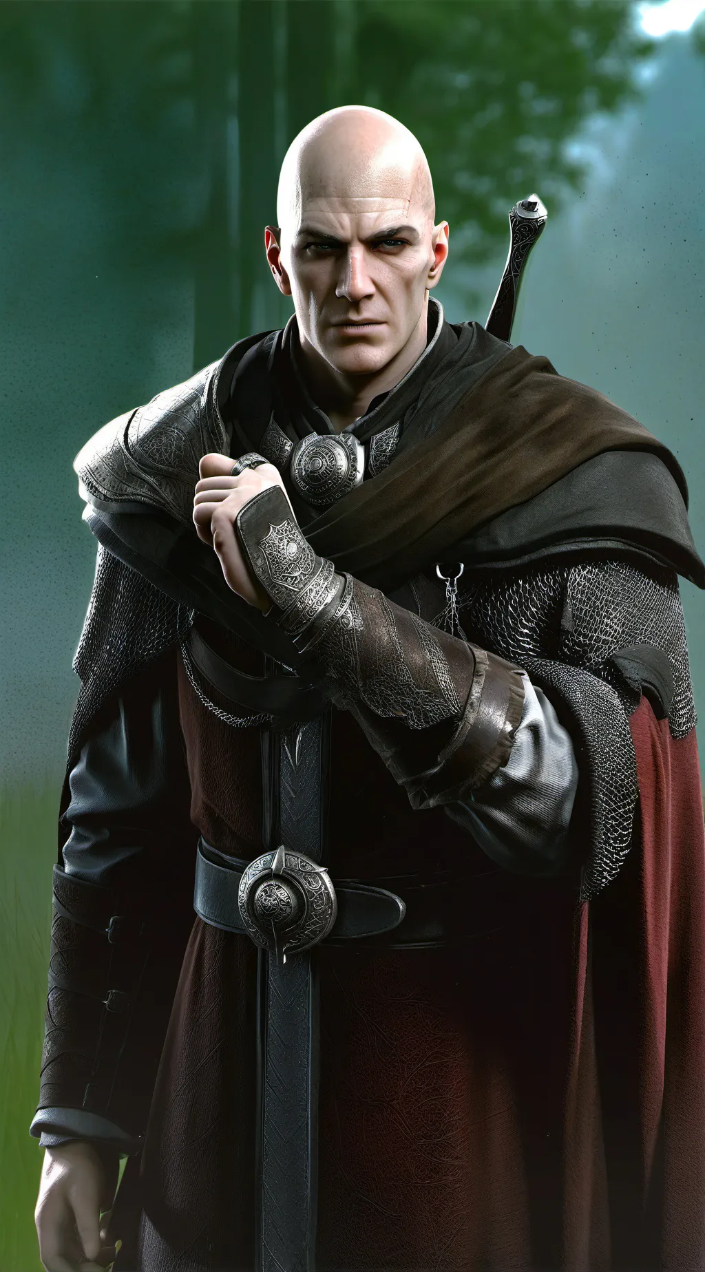 ai character: лоскутик background