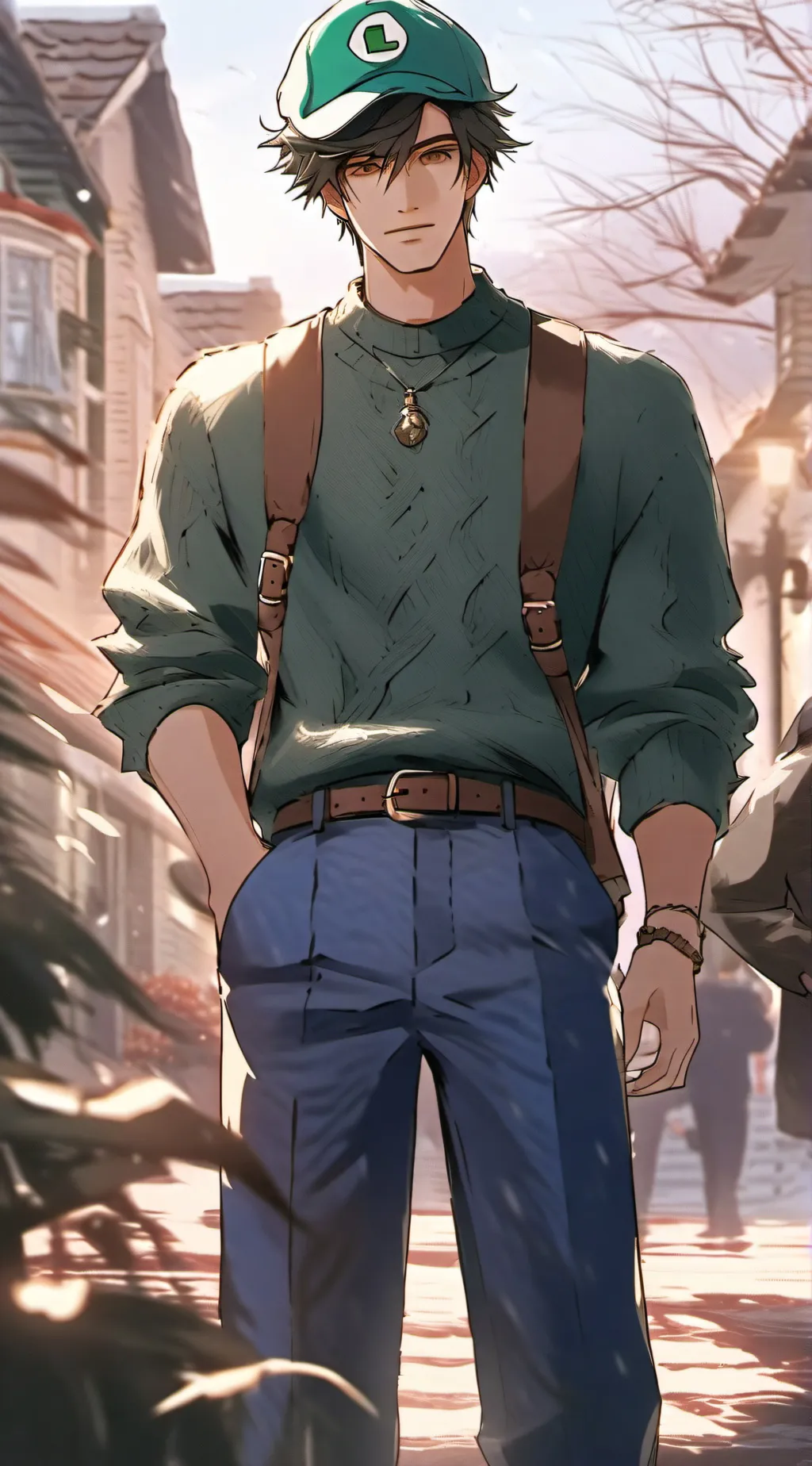 ai character: Michael Marley background