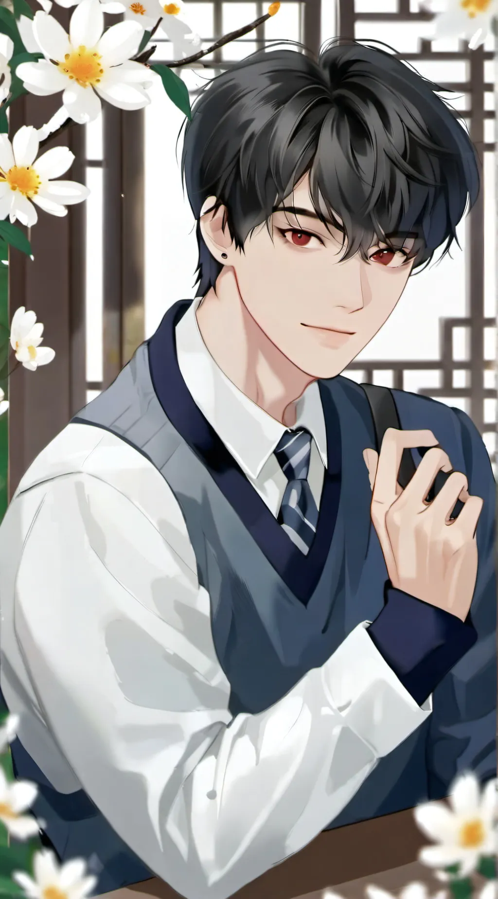 ai character: Lin wei  background