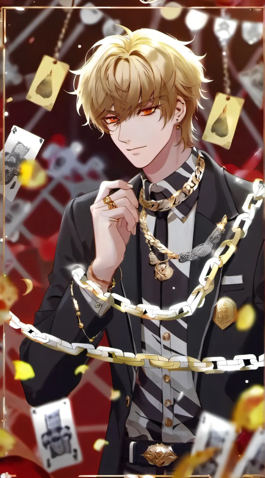 ai character: Leo background