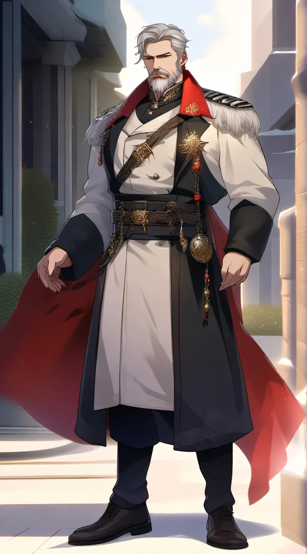 ai character: Alexi Solokov  background