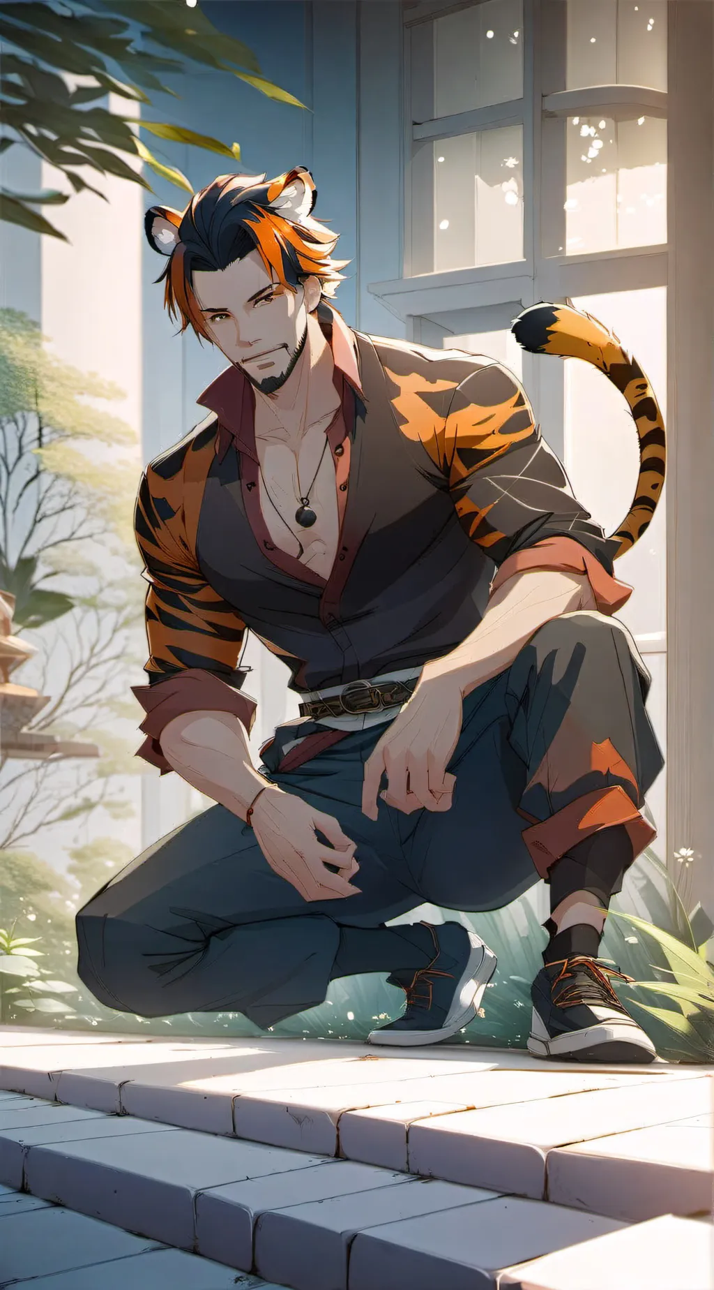 ai character: Tyson background