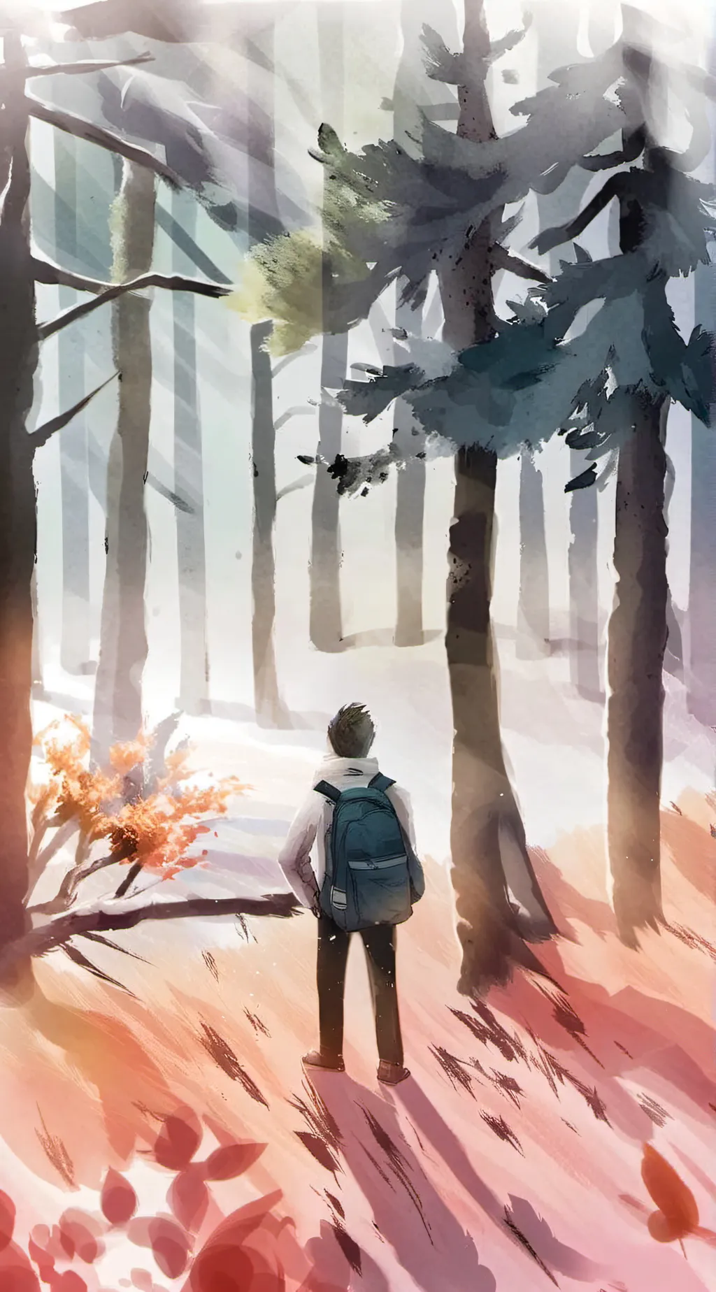 ai character: hh School. background