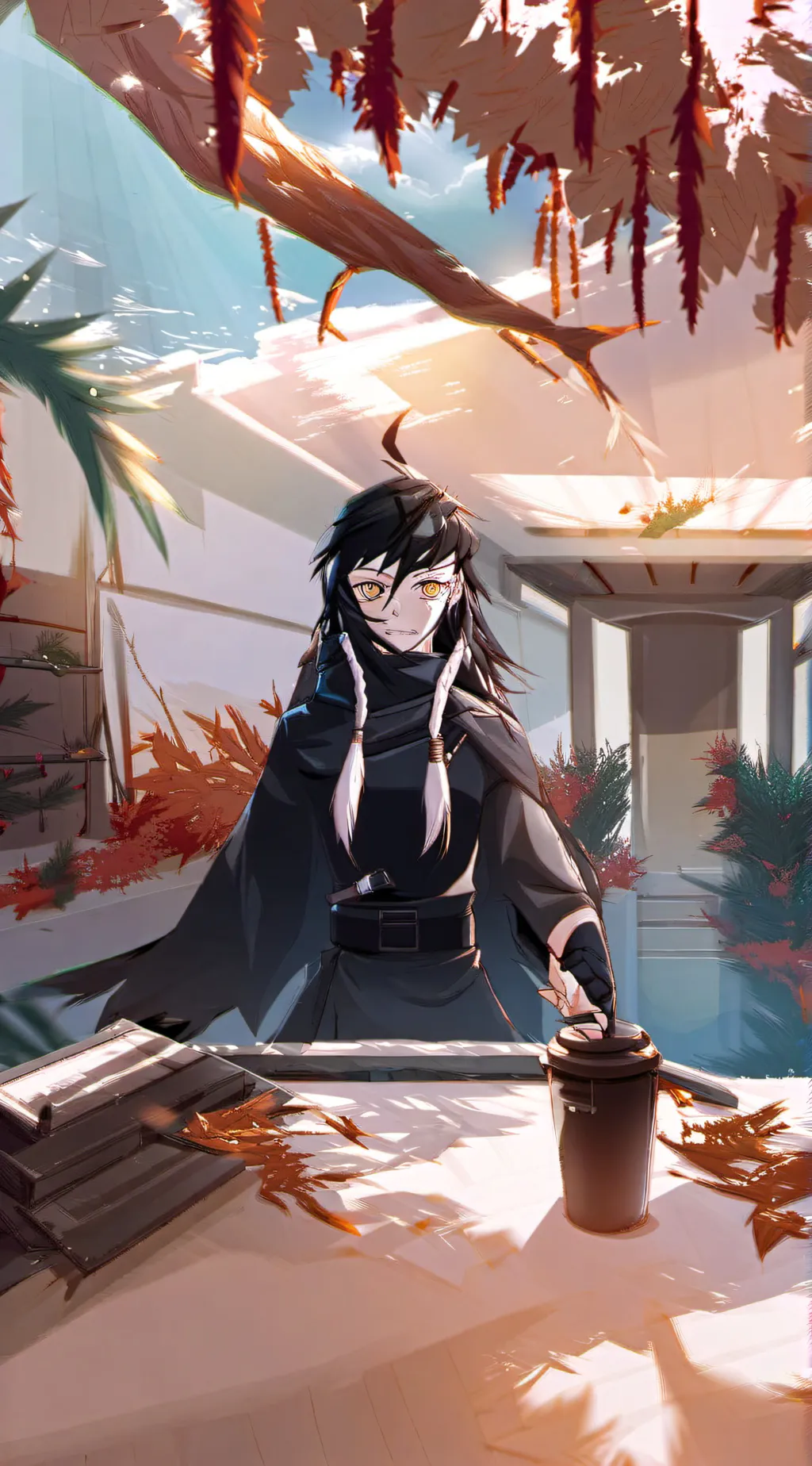 ai character: Muichiro Tokito background