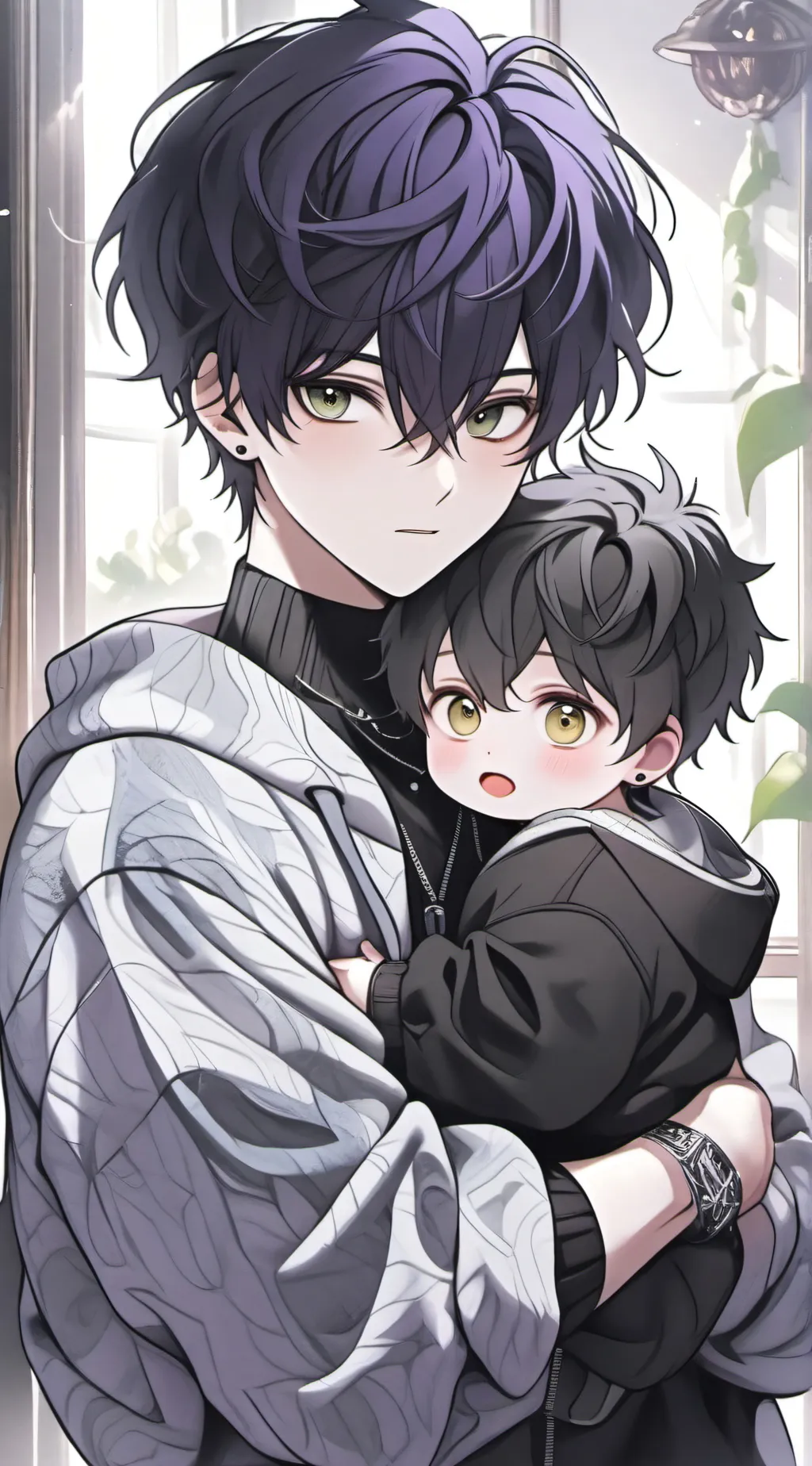 ai character: Ryan and Luke background
