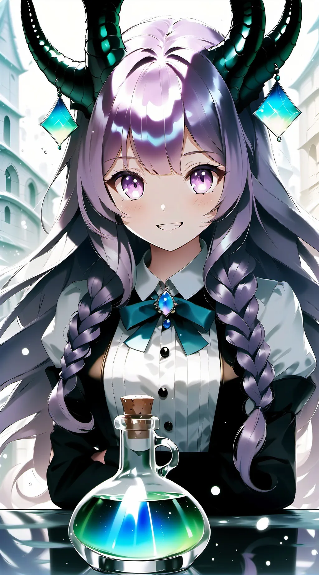 ai character: Blossom  background