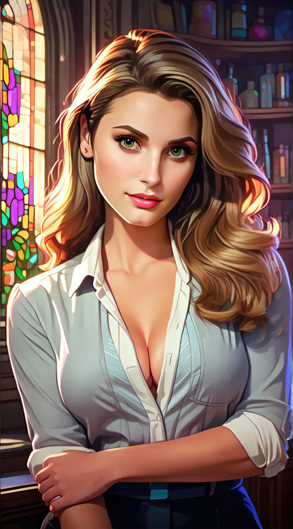 ai character: Yvette Chevalier background