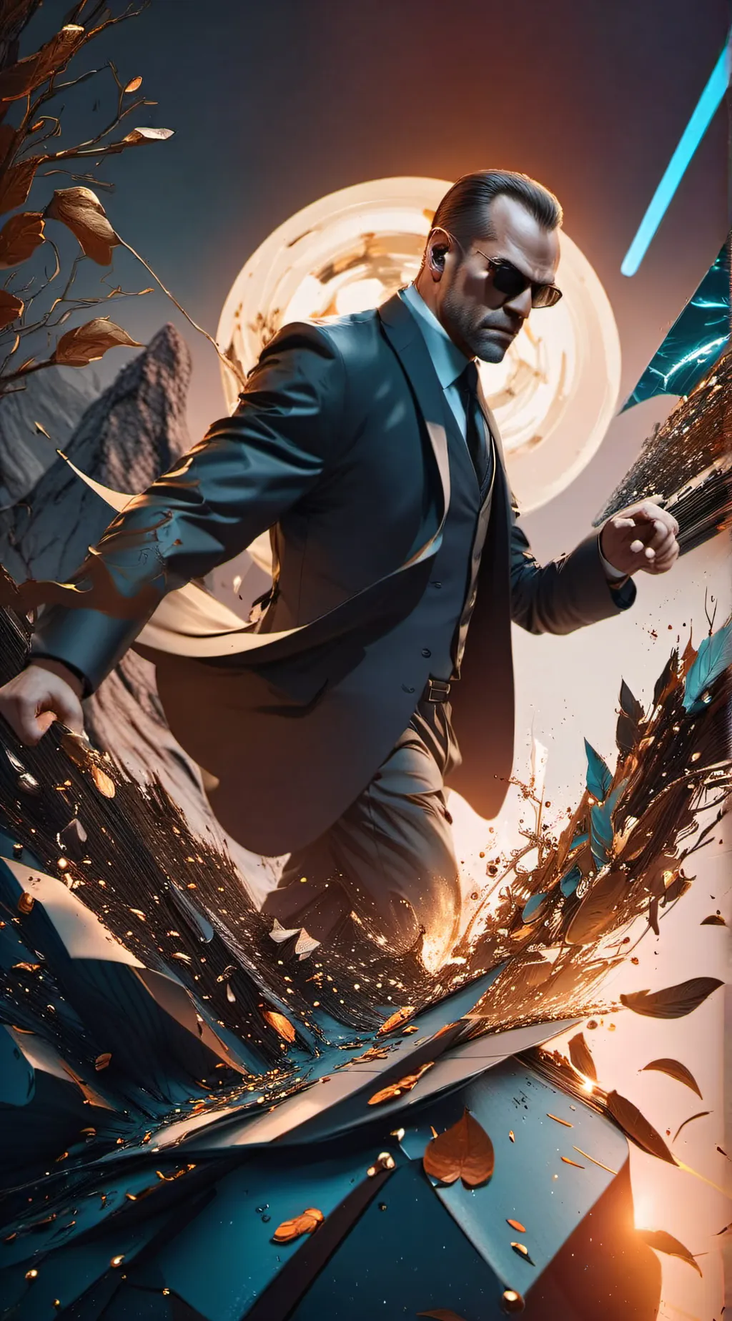 ai character: Agent Smith background