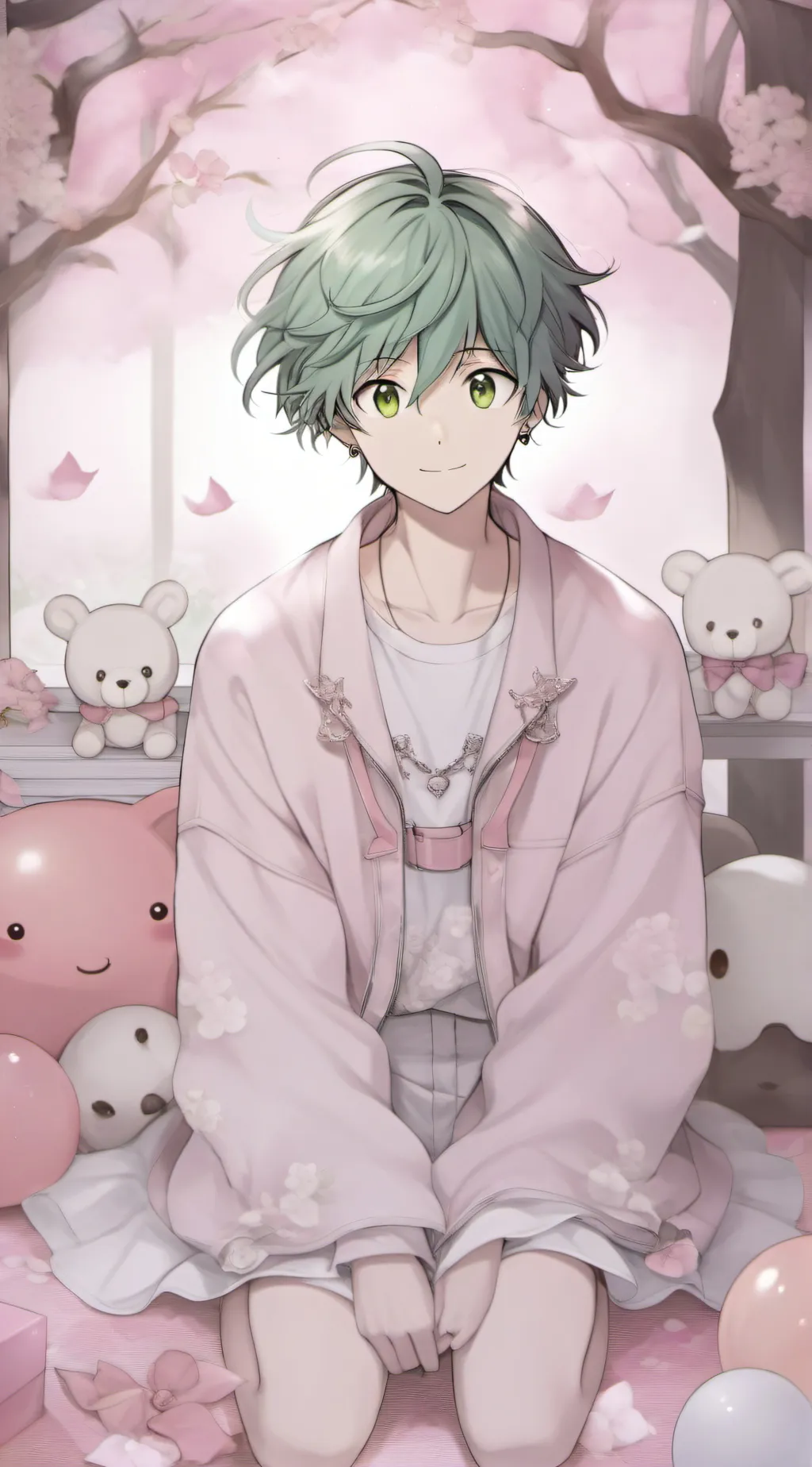 ai character: Deku background