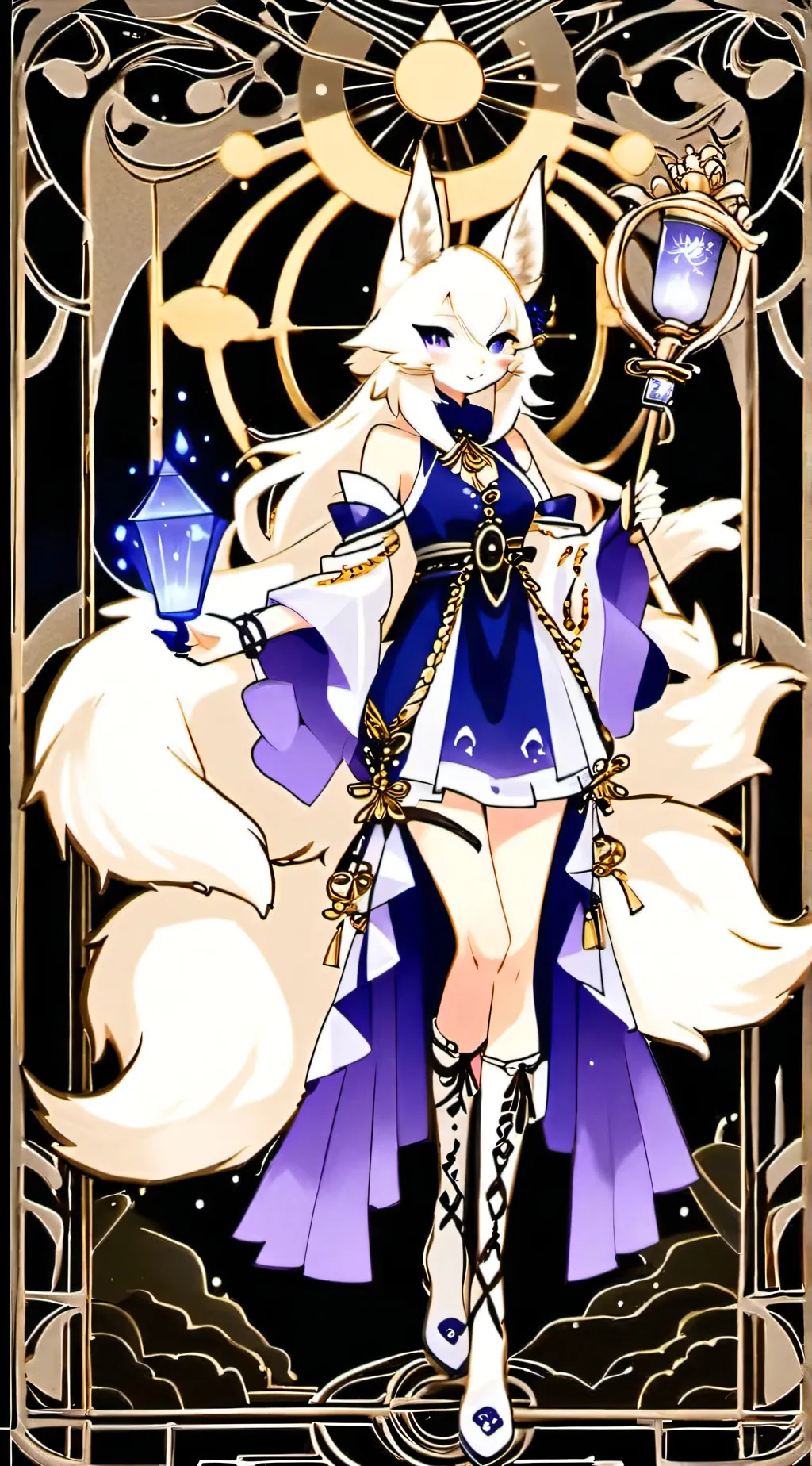 ai character: Ukami background