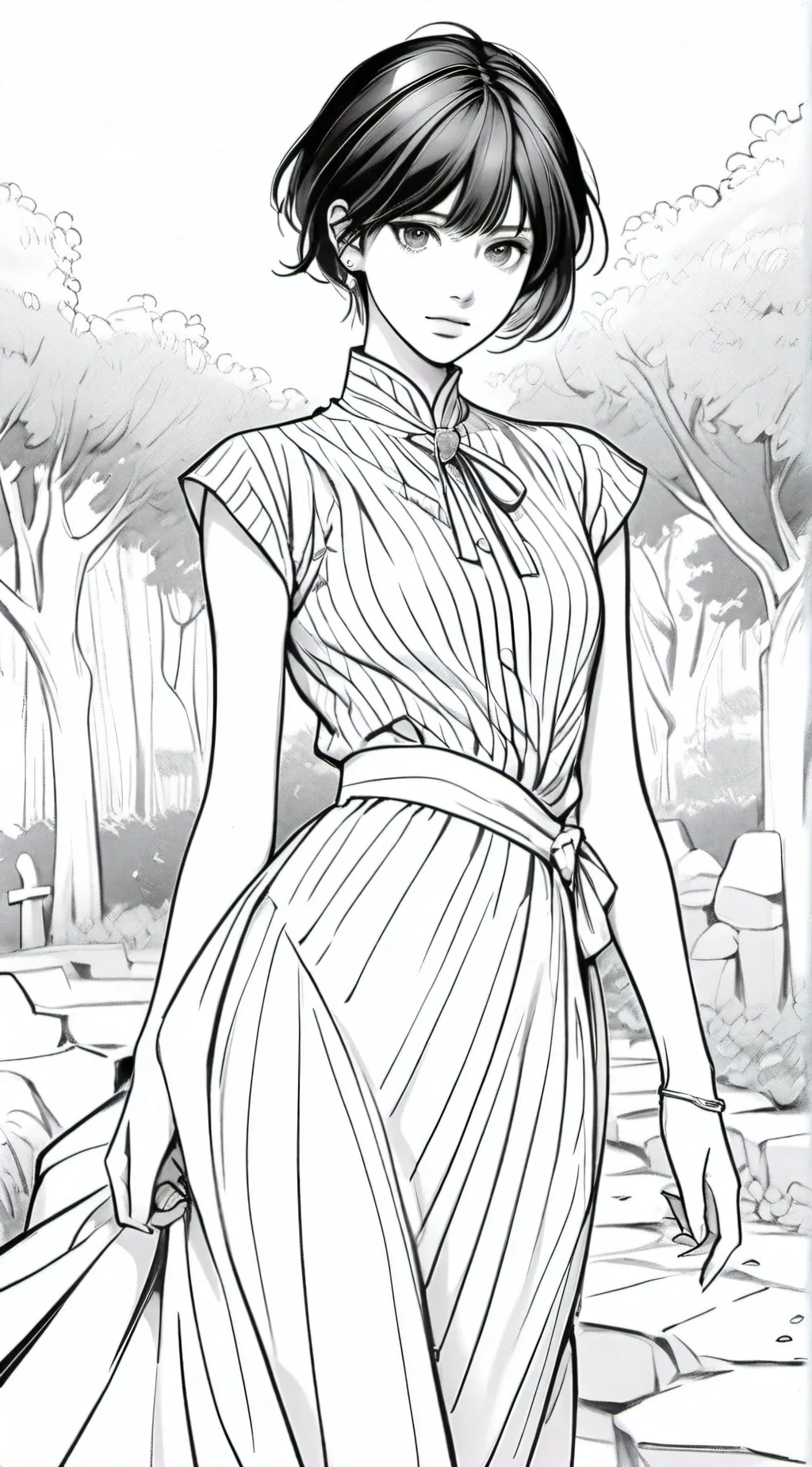 ai character: Veronica background