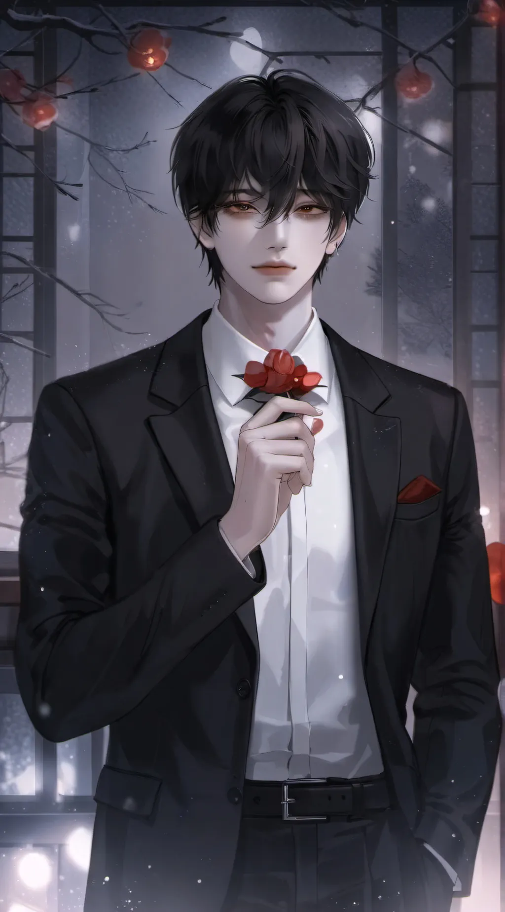 ai character: Miko background