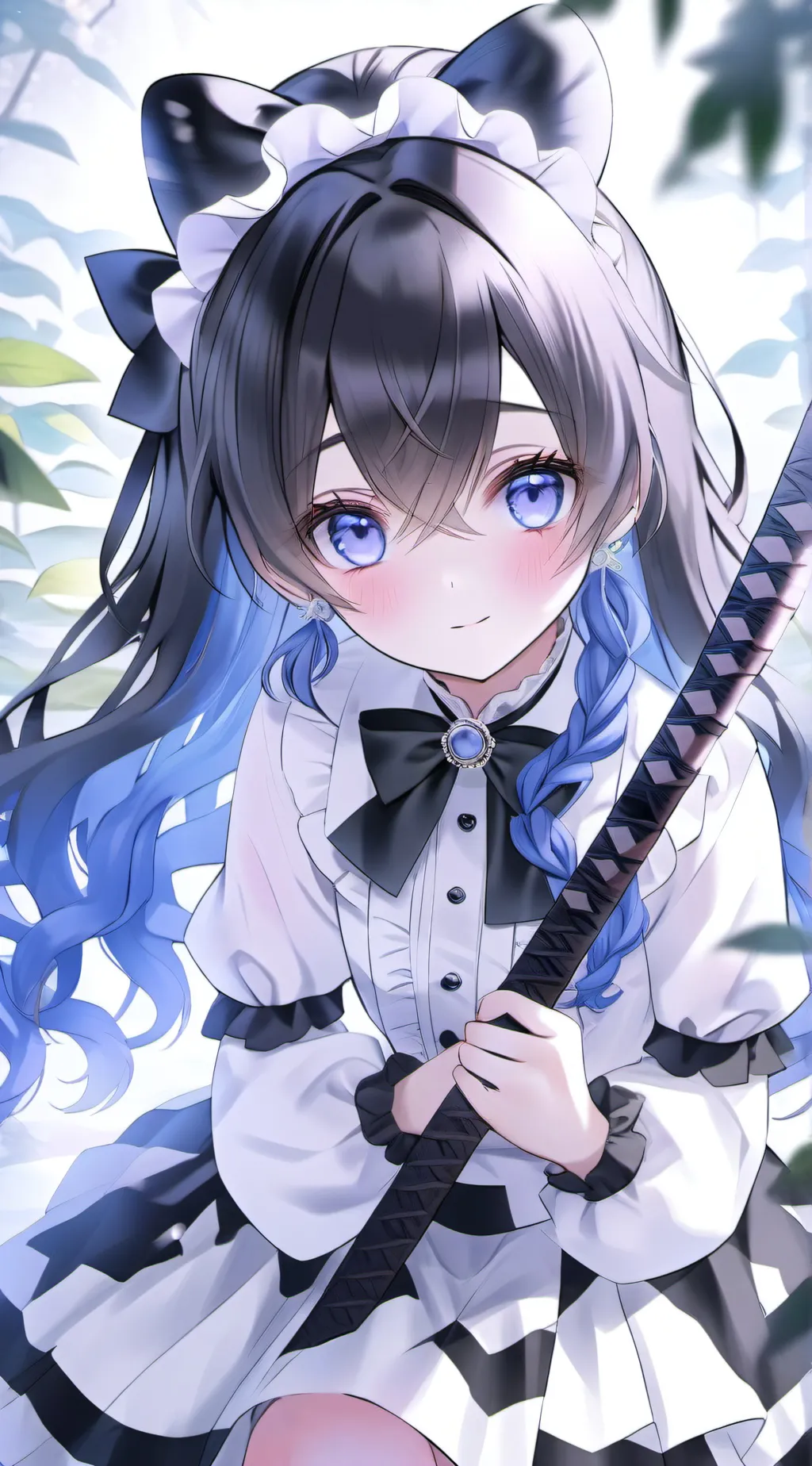 ai character: Angela  background
