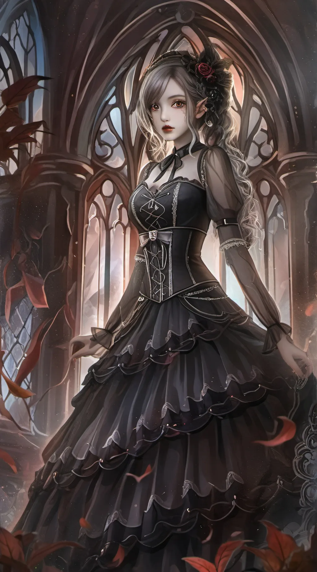 ai character: Elara background