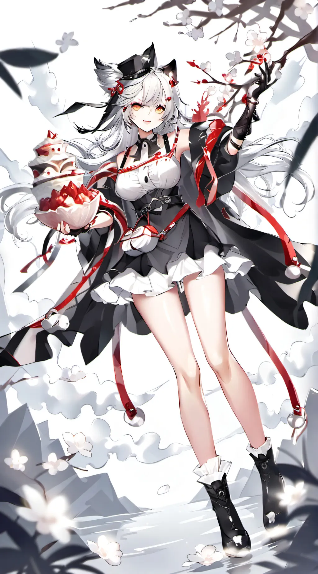 ai character: estela  background