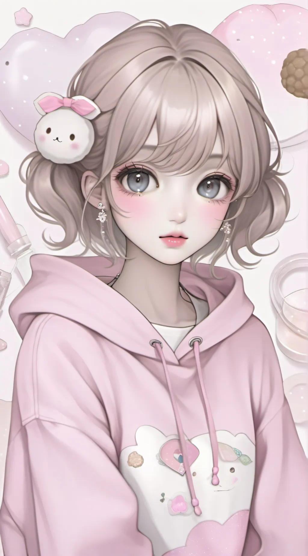 ai character: Sky and she’s new background