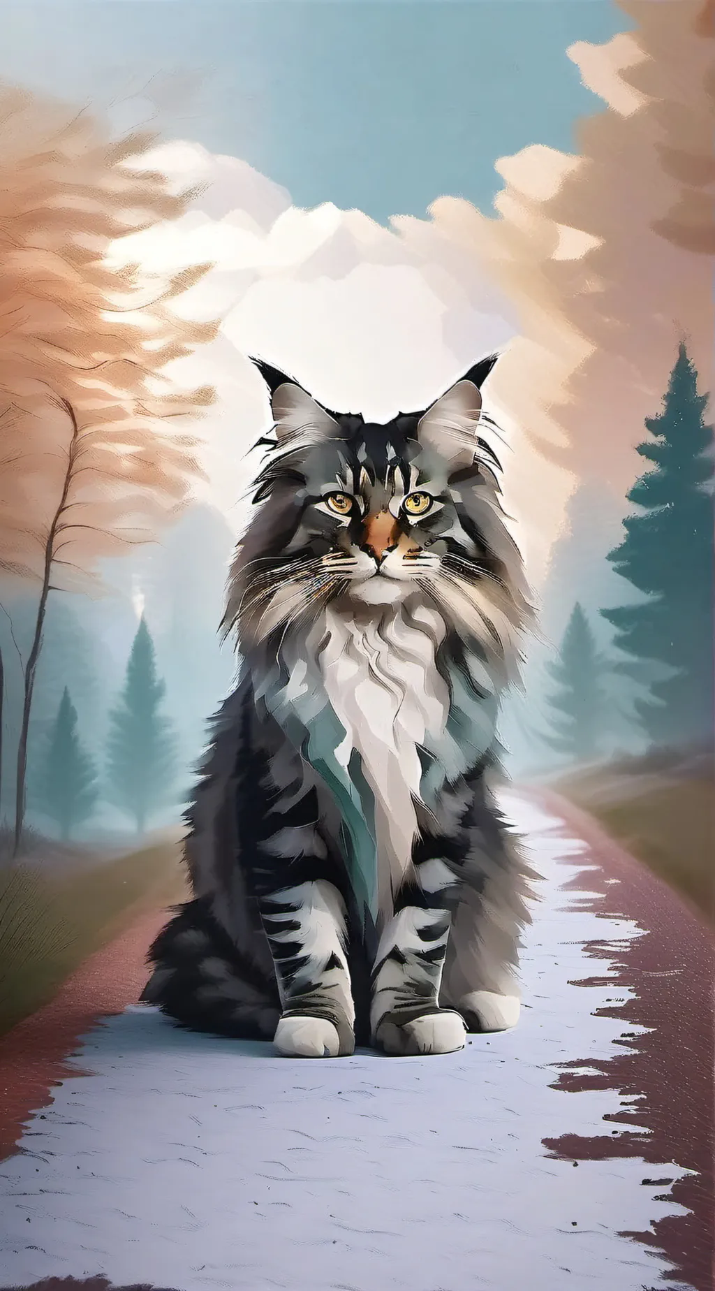 ai character: C.A.T.  background