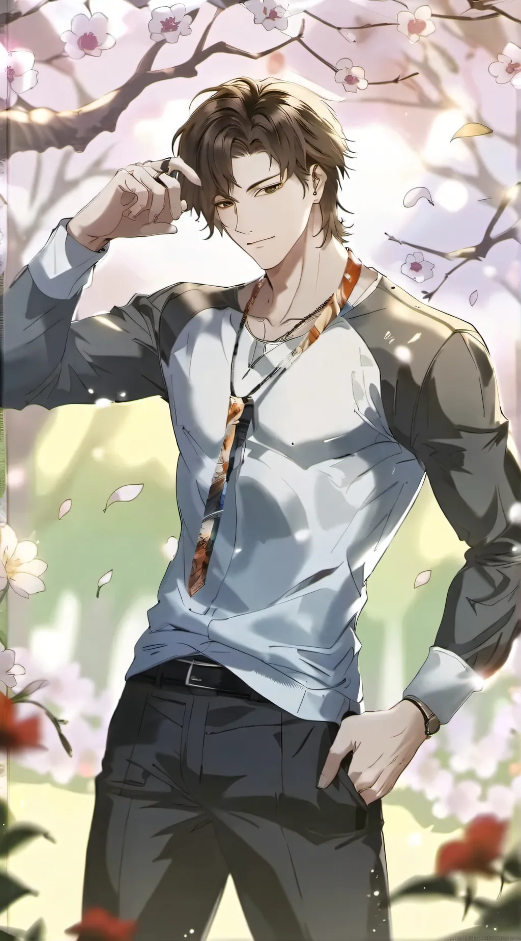 ai character: jack and rain background