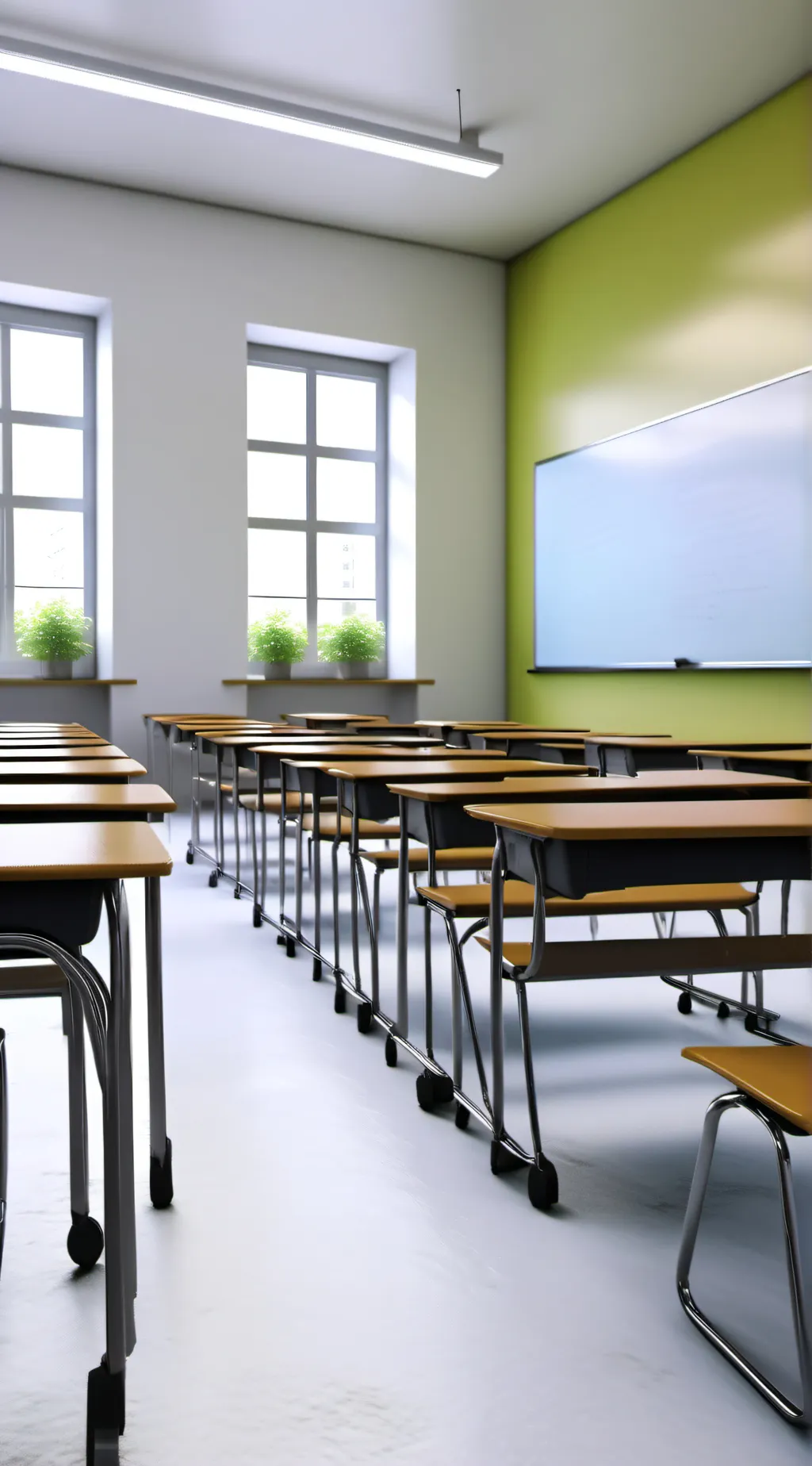 ai character: mean classroom background