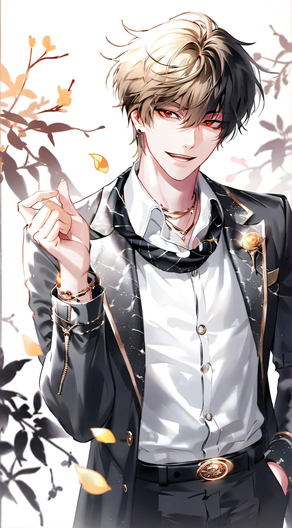 ai character: mha new student background