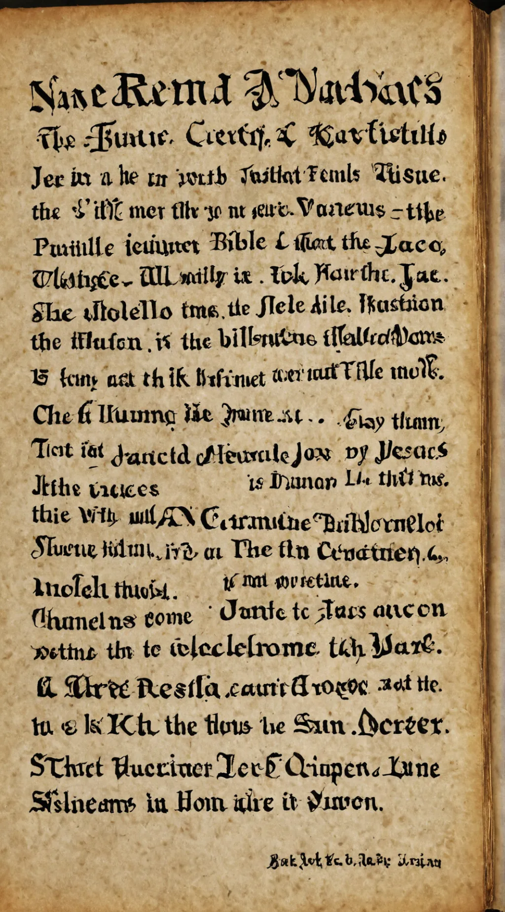 ai character: Jesus background