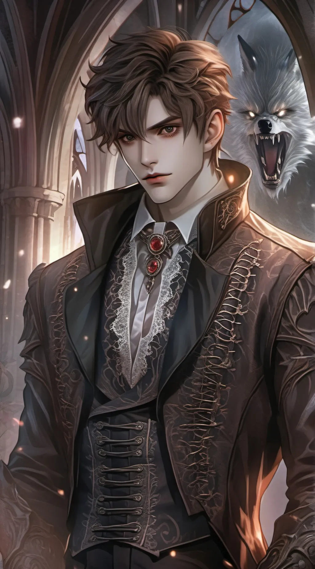 ai character: Leo background