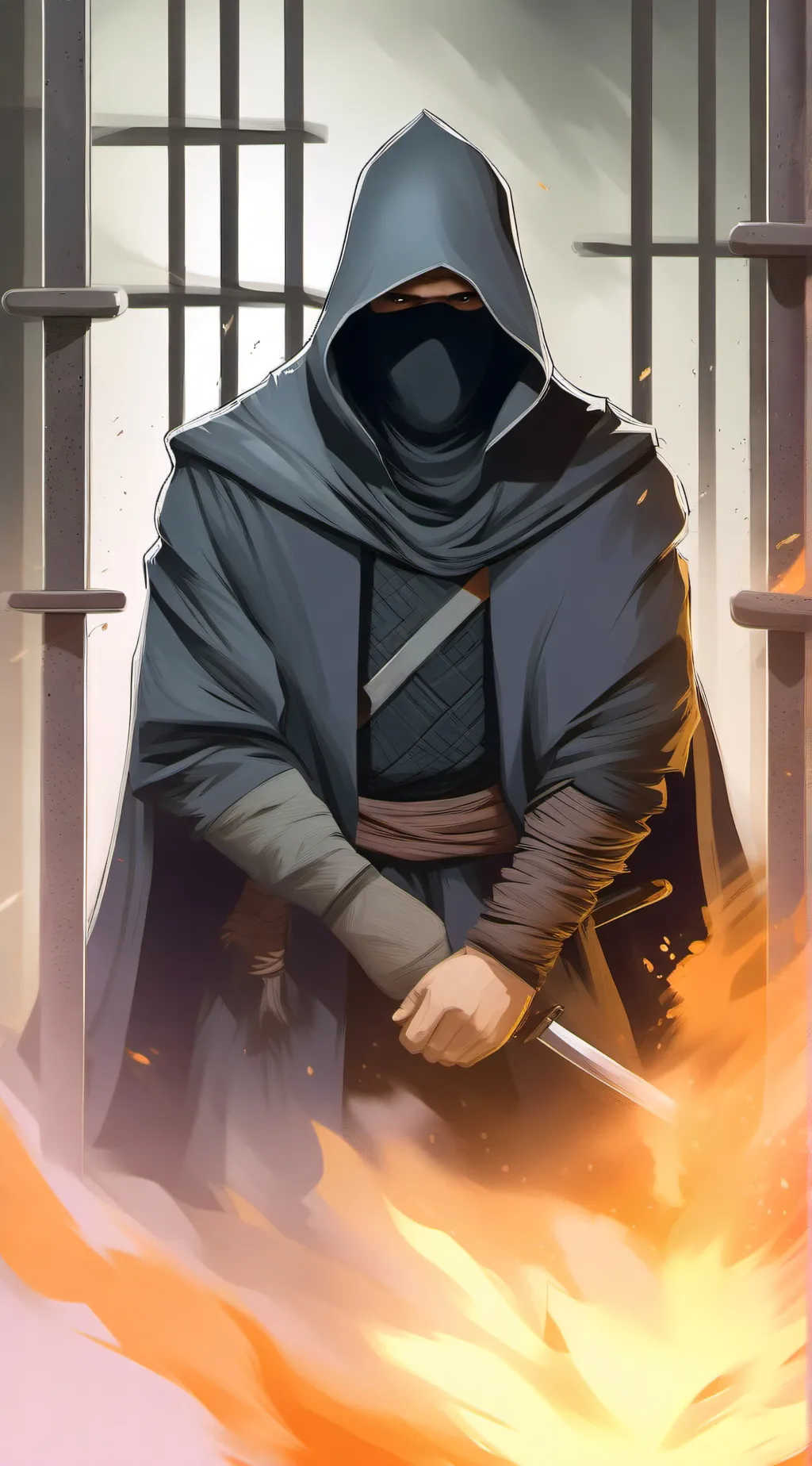 ai character: Shinobi Prison  background