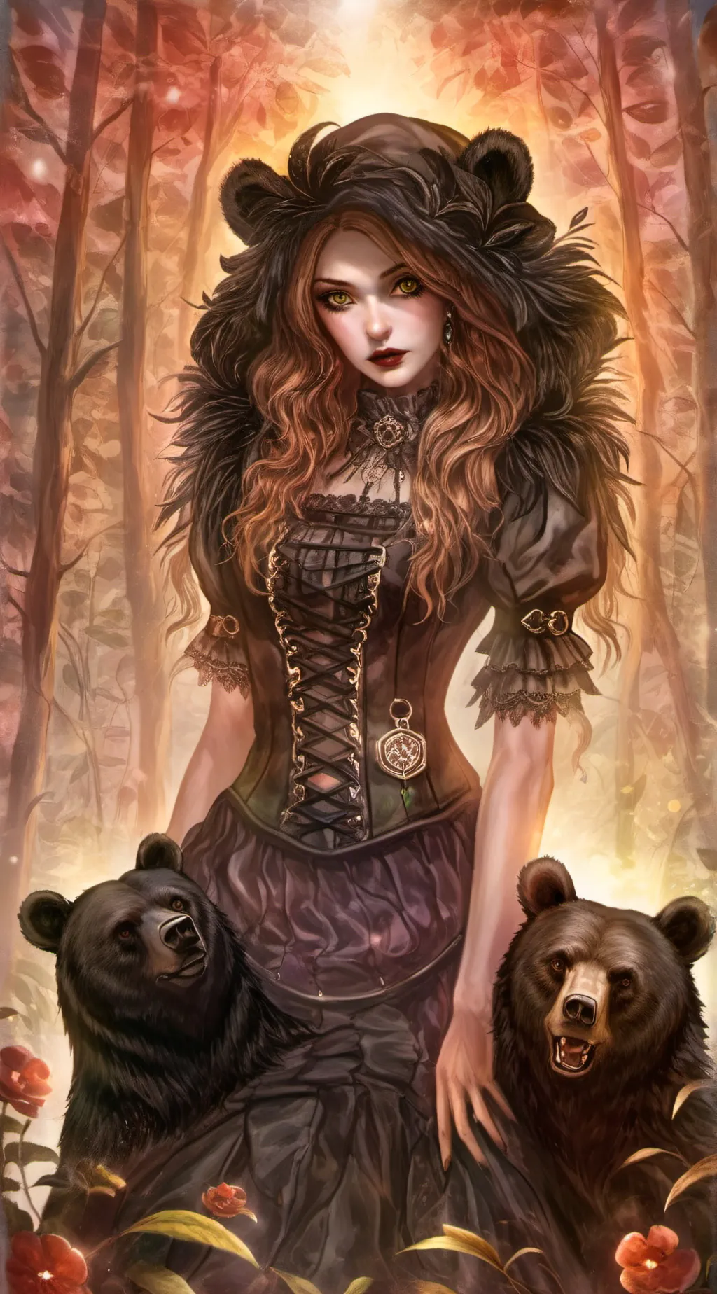 ai character: Cammy  background