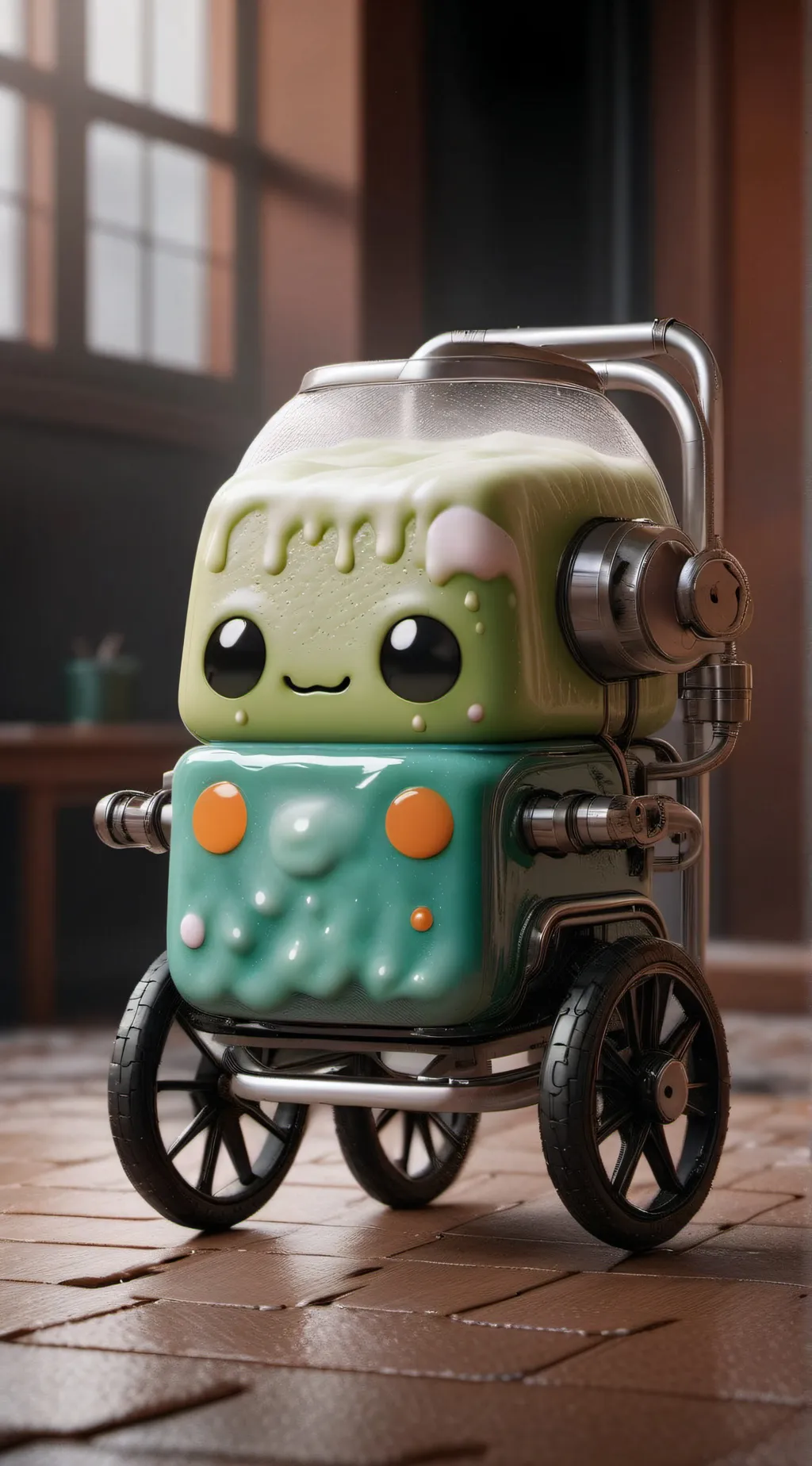 ai character: Slime background