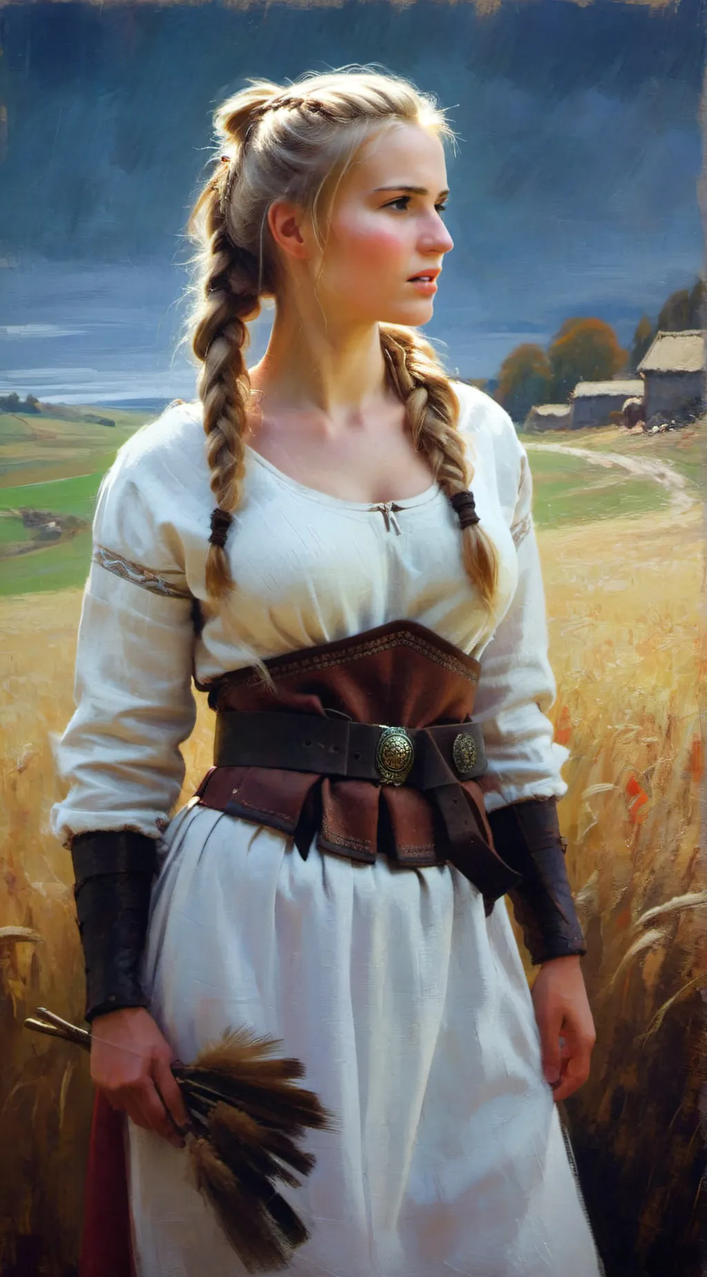 ai character: Gudrun background