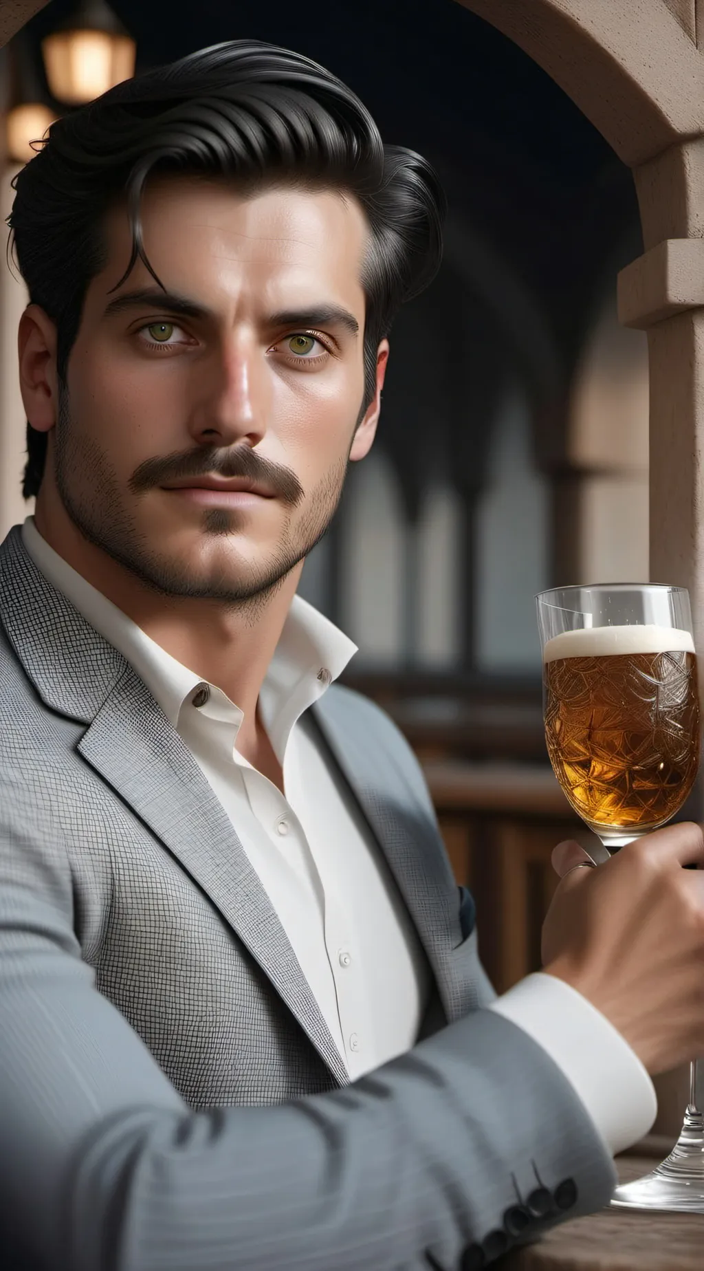ai character: Adam background