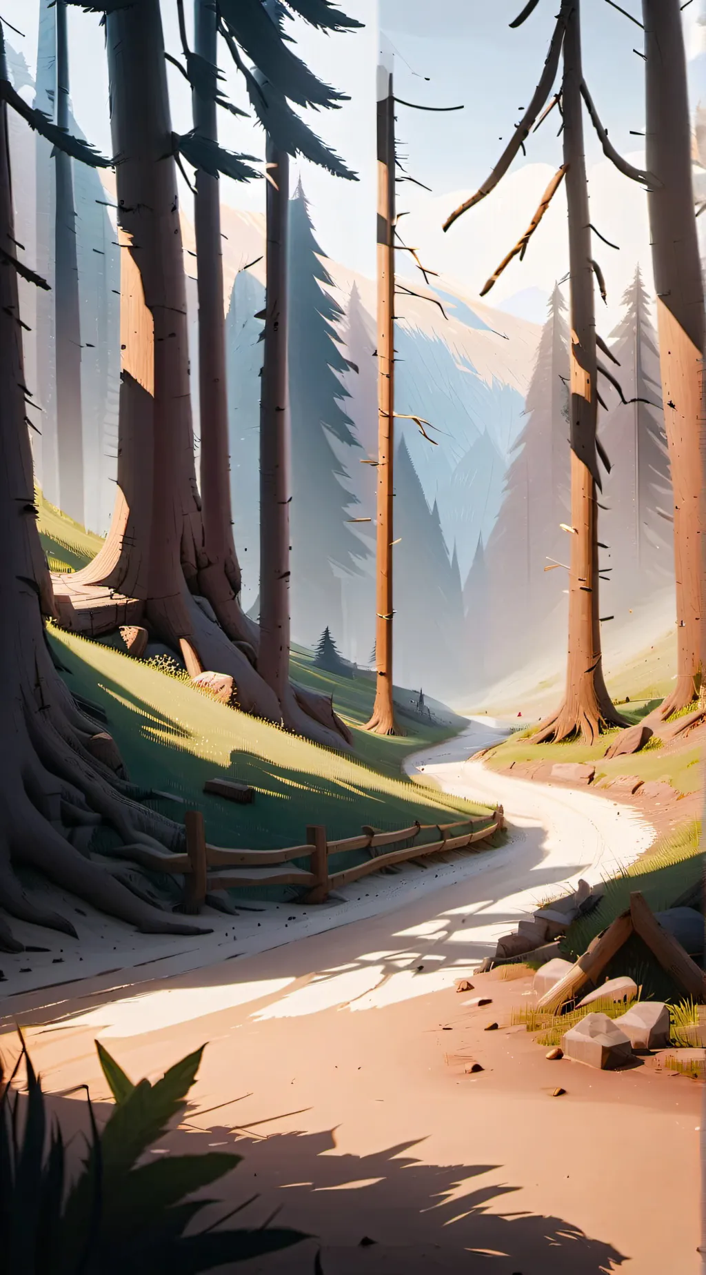 ai character: Therian hang out  background