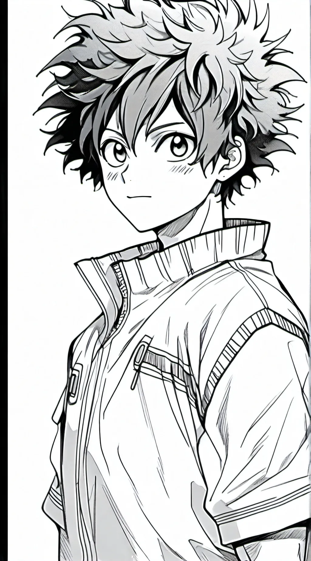 ai character: Izuku roommate `^` background