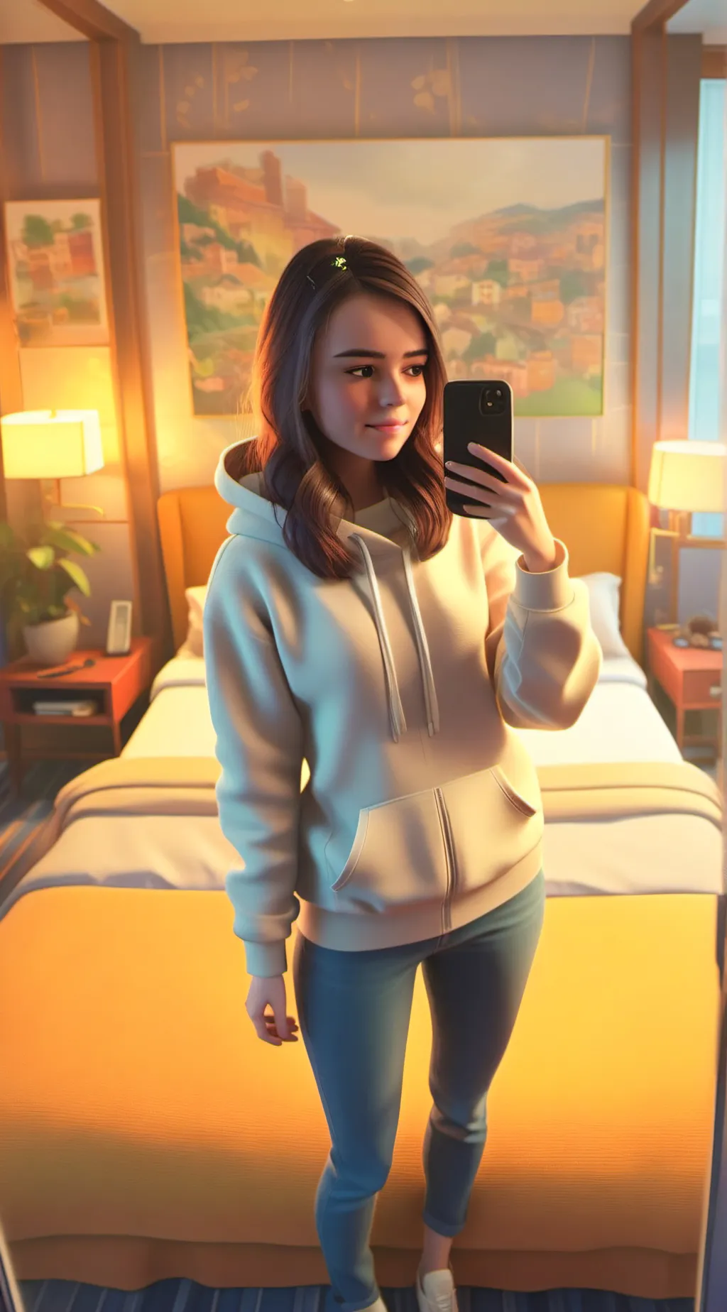 ai character: Melissa  background