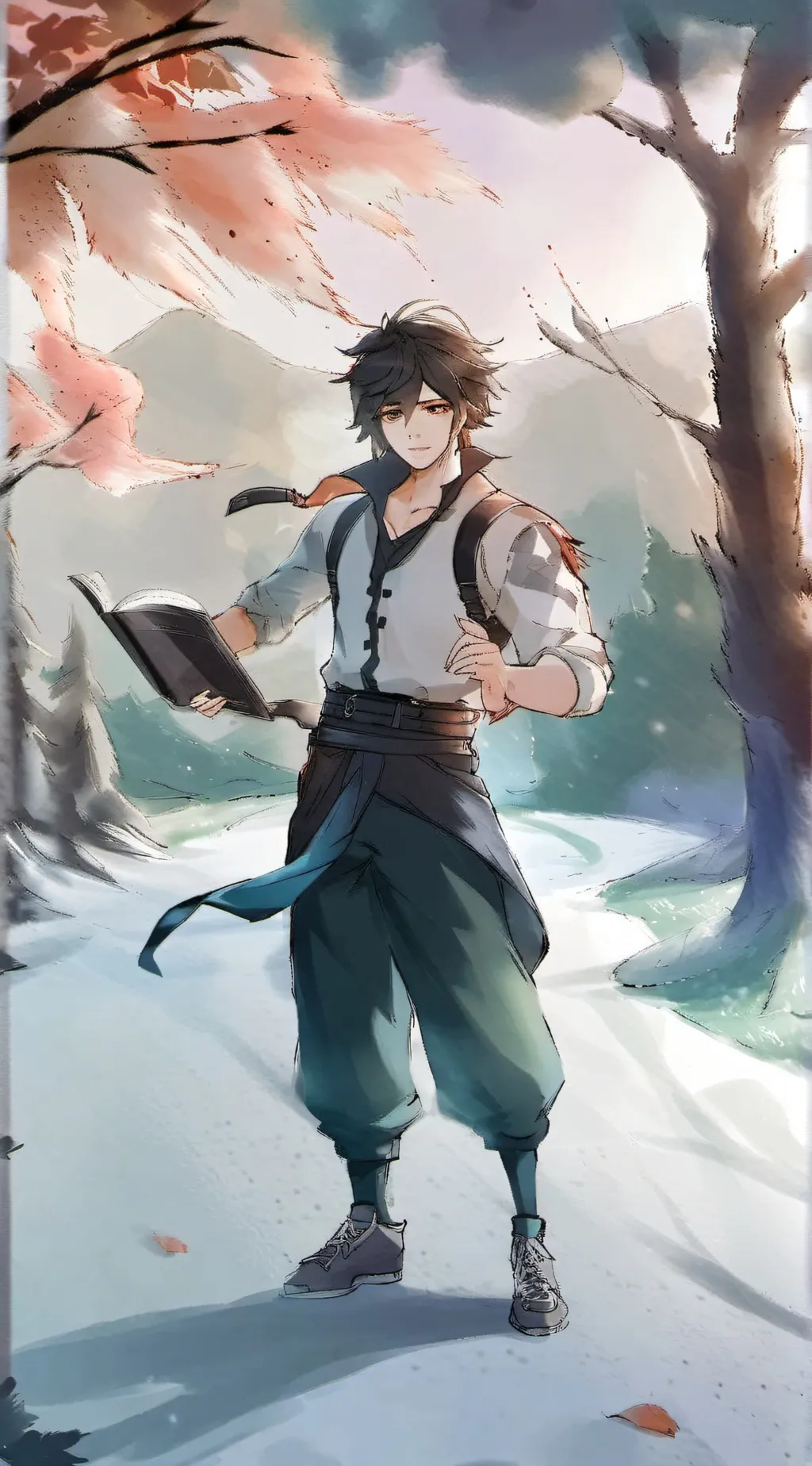 ai character: Charlie background