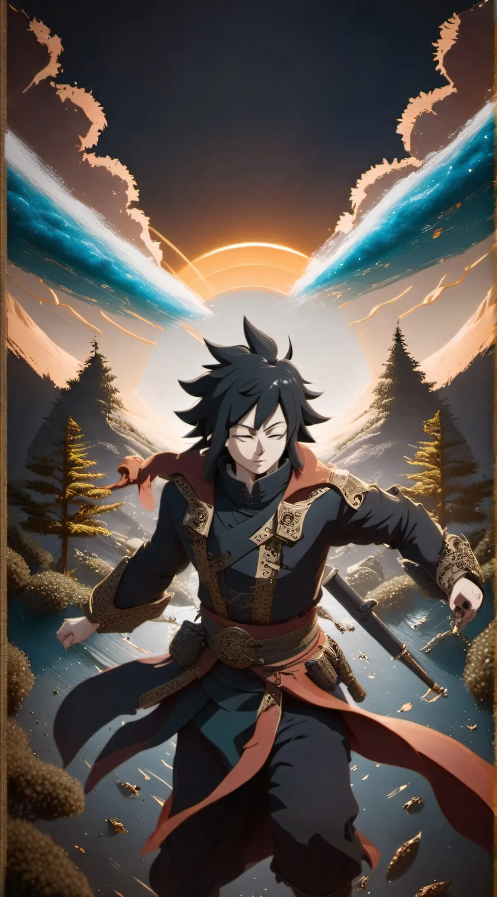 ai character: Giyuu Tomioka background