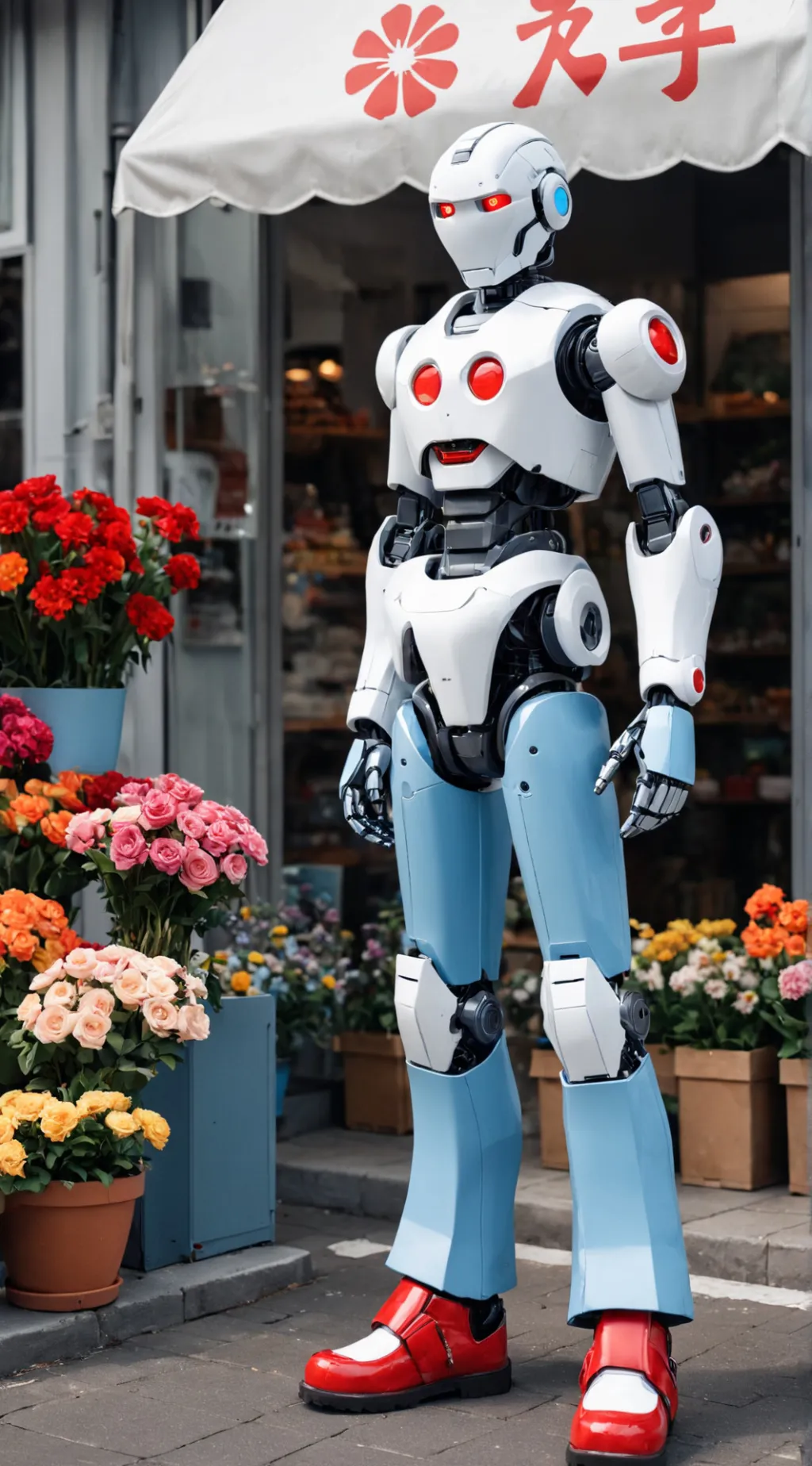 ai character: robat background