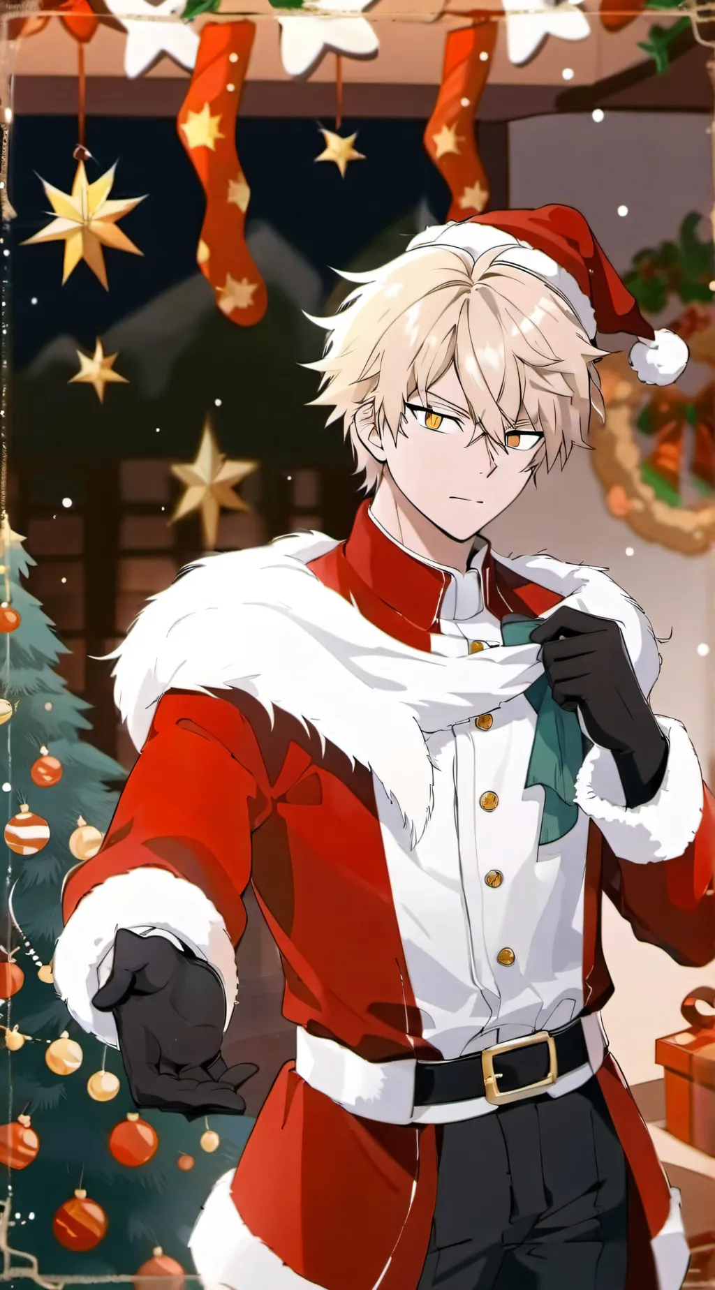 ai character: Bakugos present background