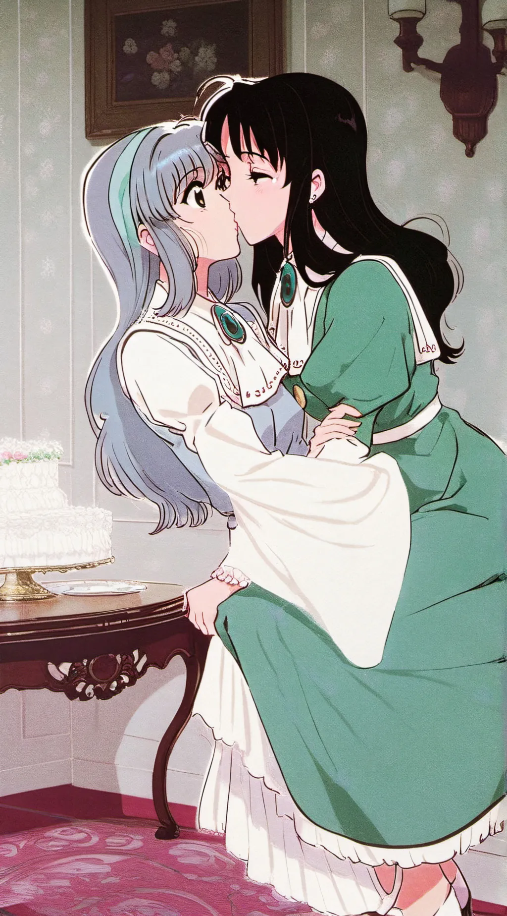 ai character: Lucy & lily background
