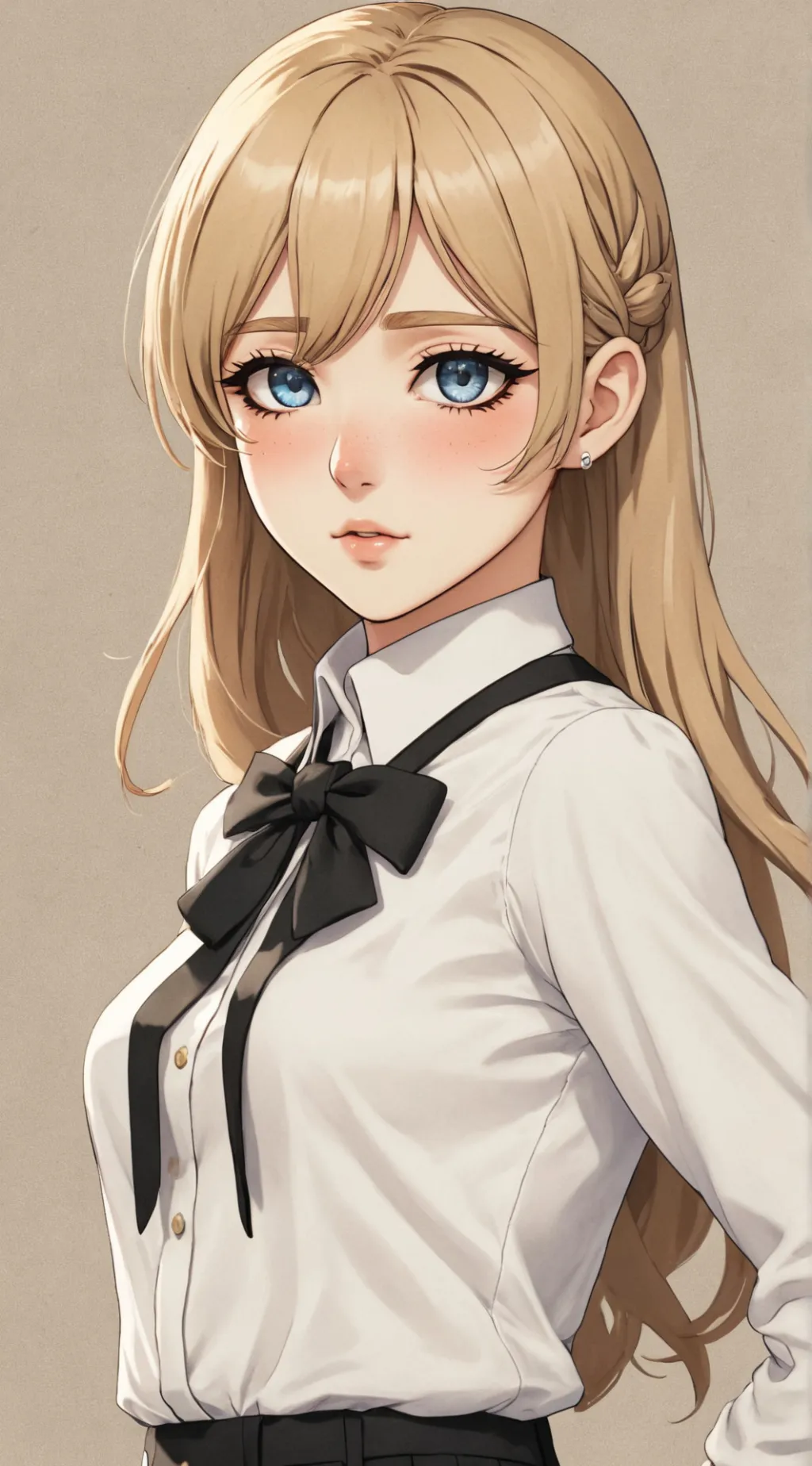 ai character: Charlotte Rosley  background