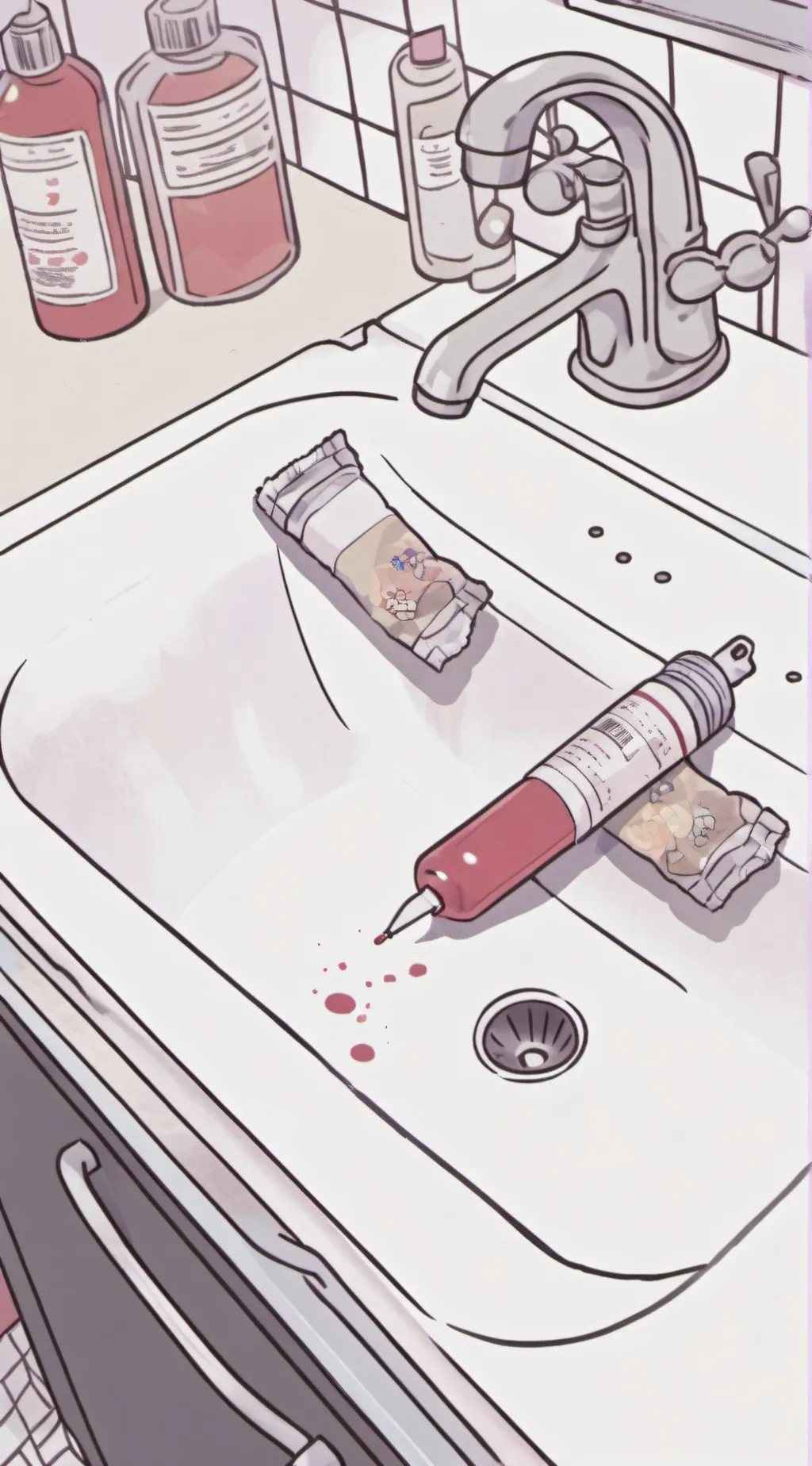 ai character: susy syringe 🤨 background