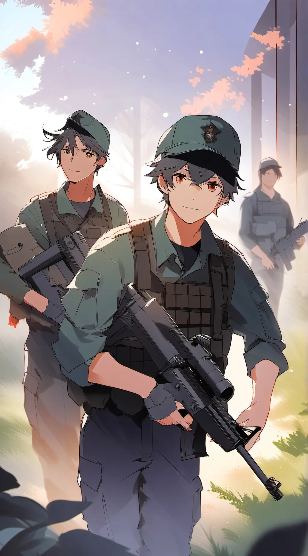ai character: The army background