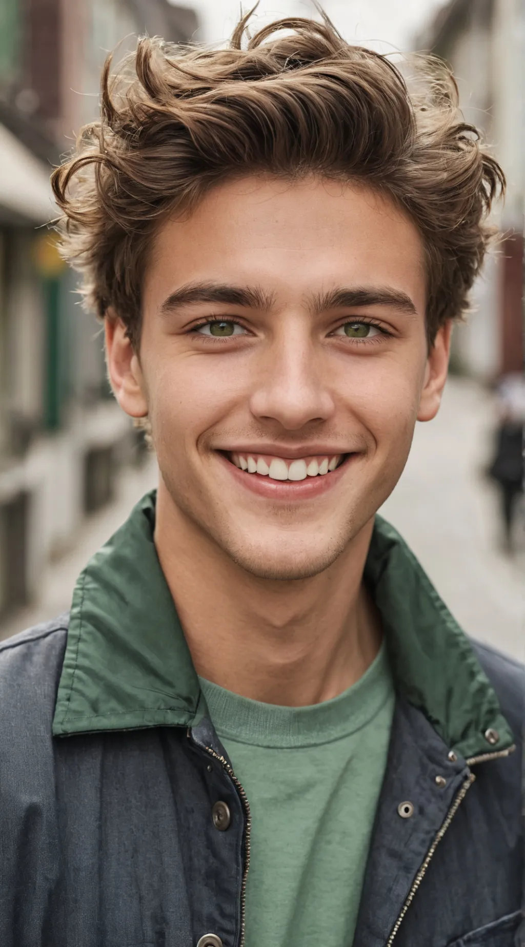 ai character: Carl Jay Lawrence  background