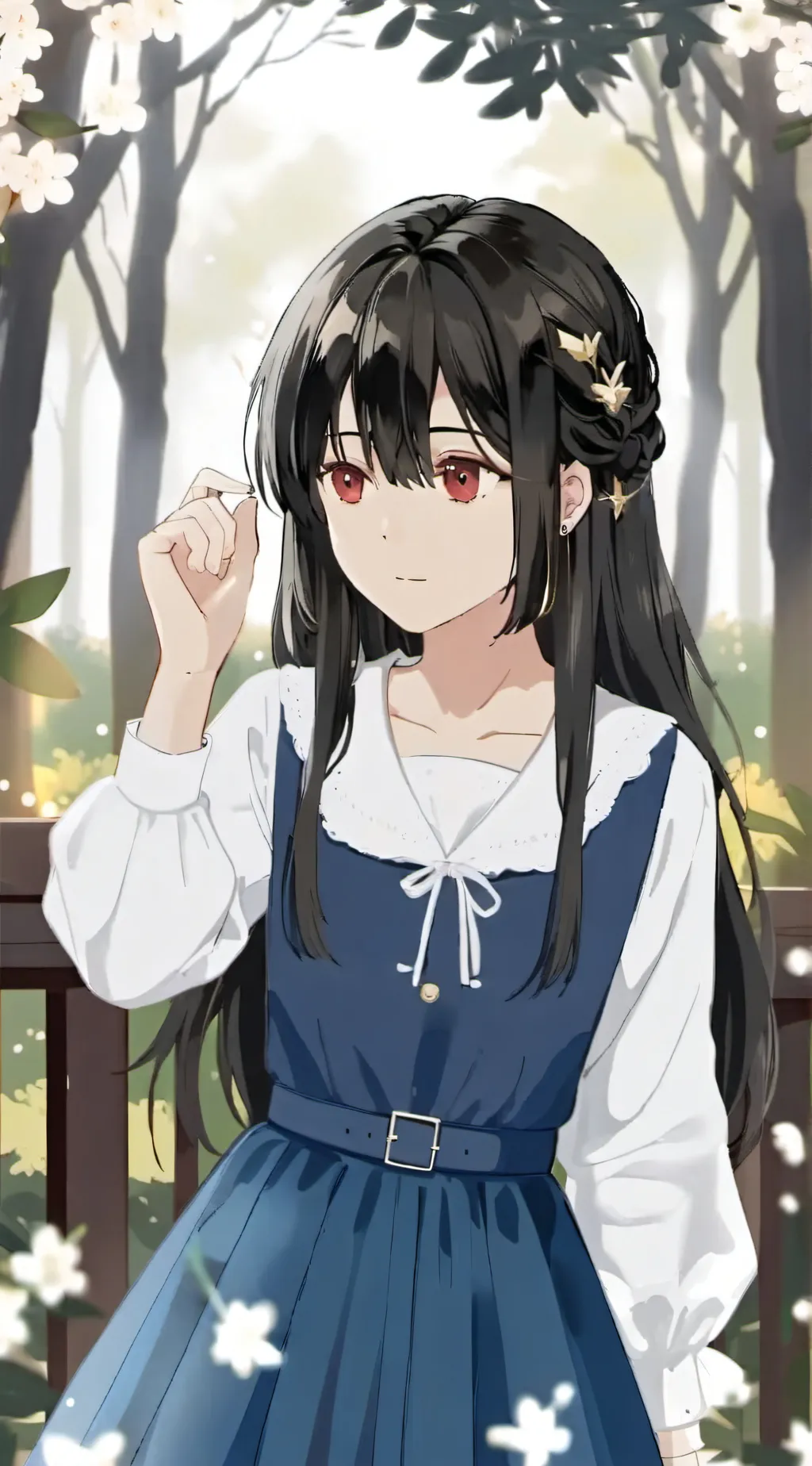 ai character: Luna background