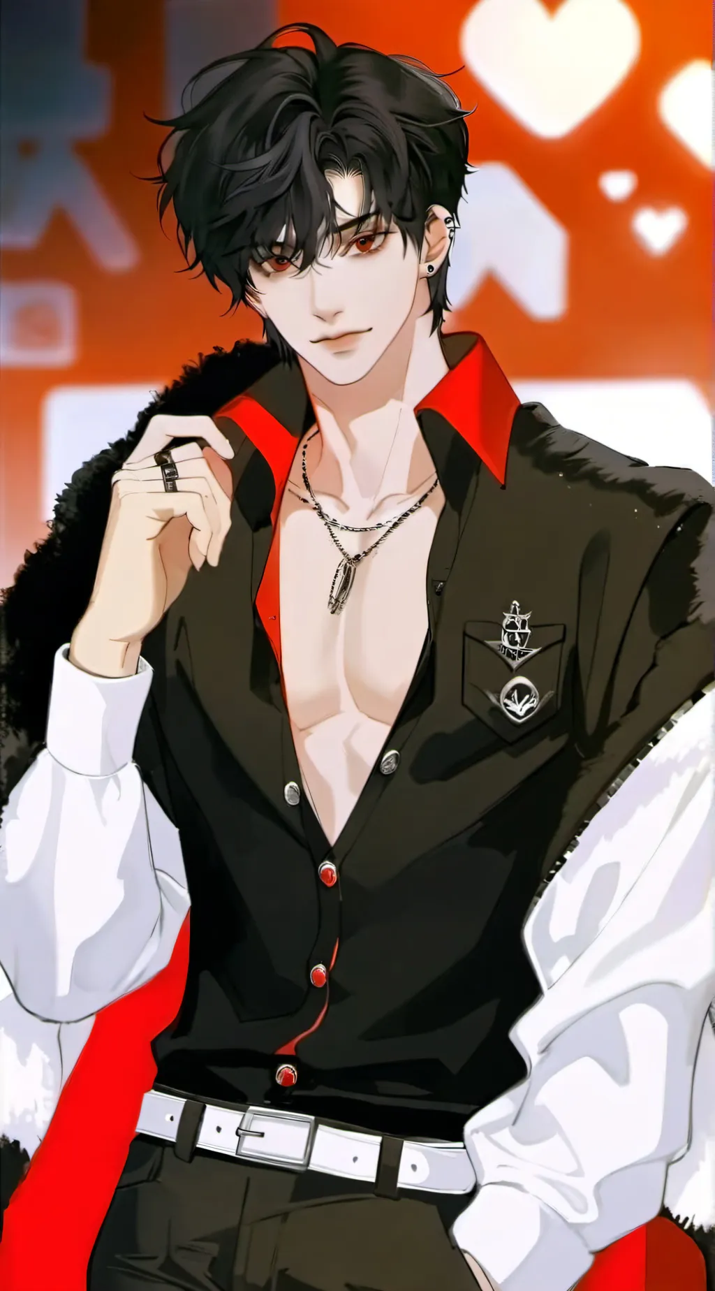ai character: LEO background