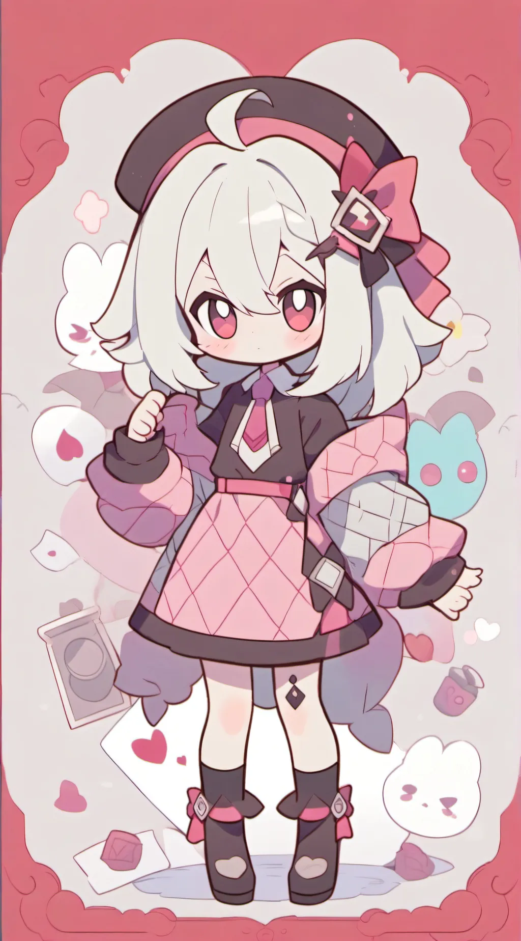 ai character: hazbin hotel (hh)  background