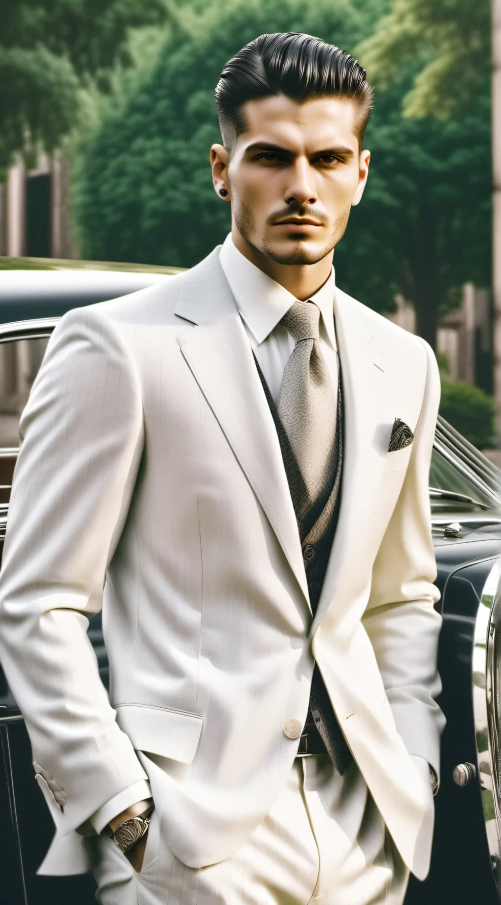 ai character: Chris background