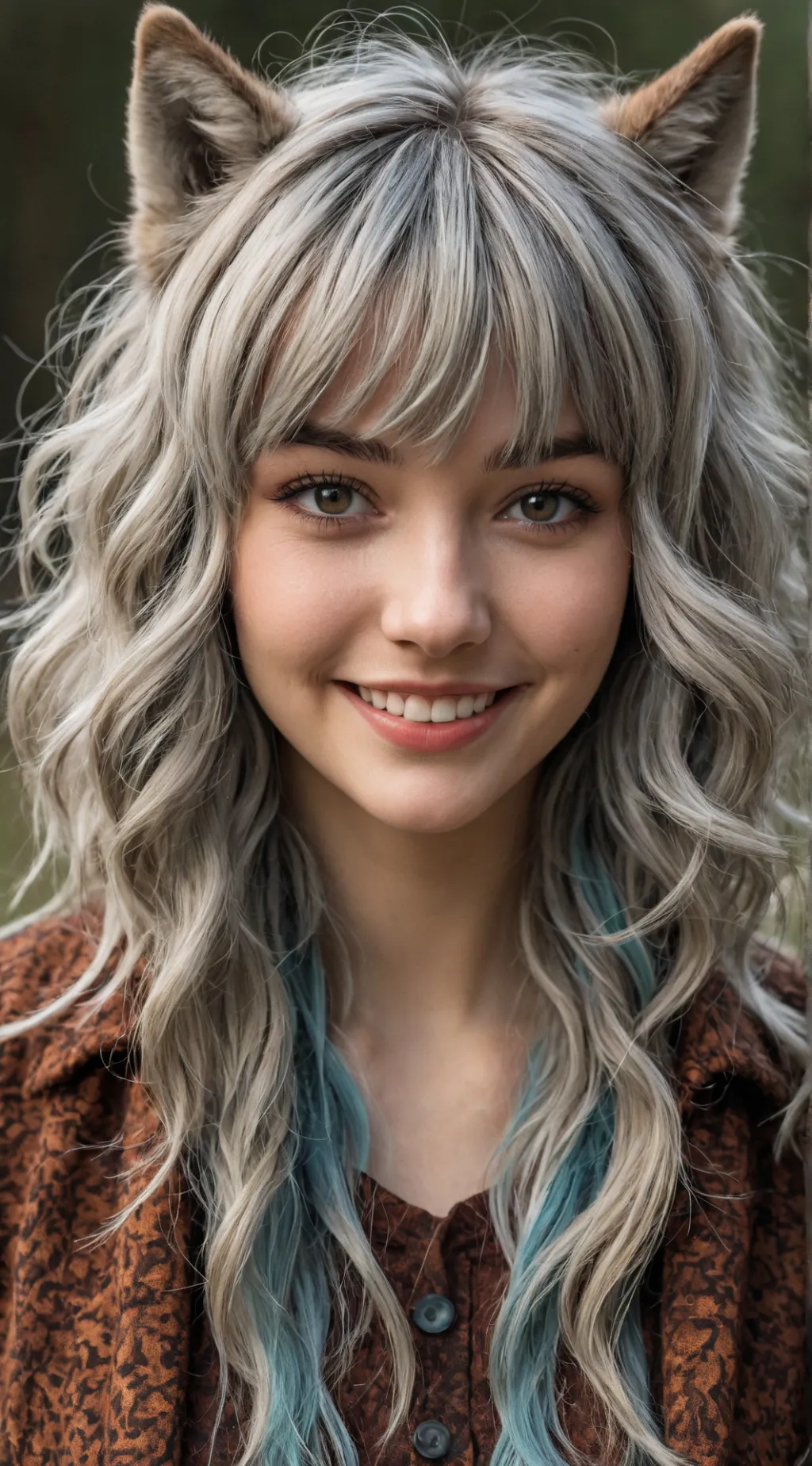 ai character: Ashley  background